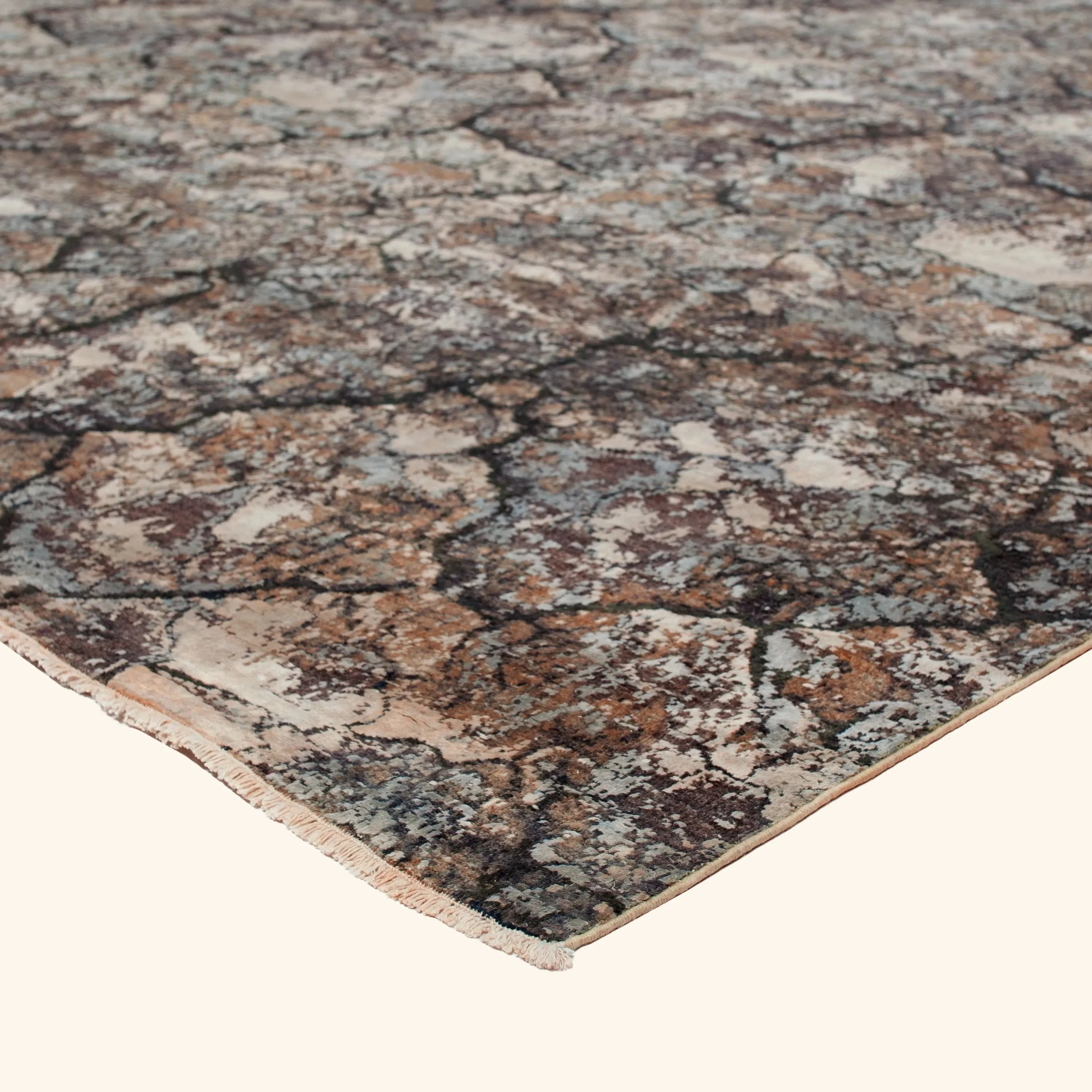 Grey Modern Wool Rug - 12' x 15' - Image 4