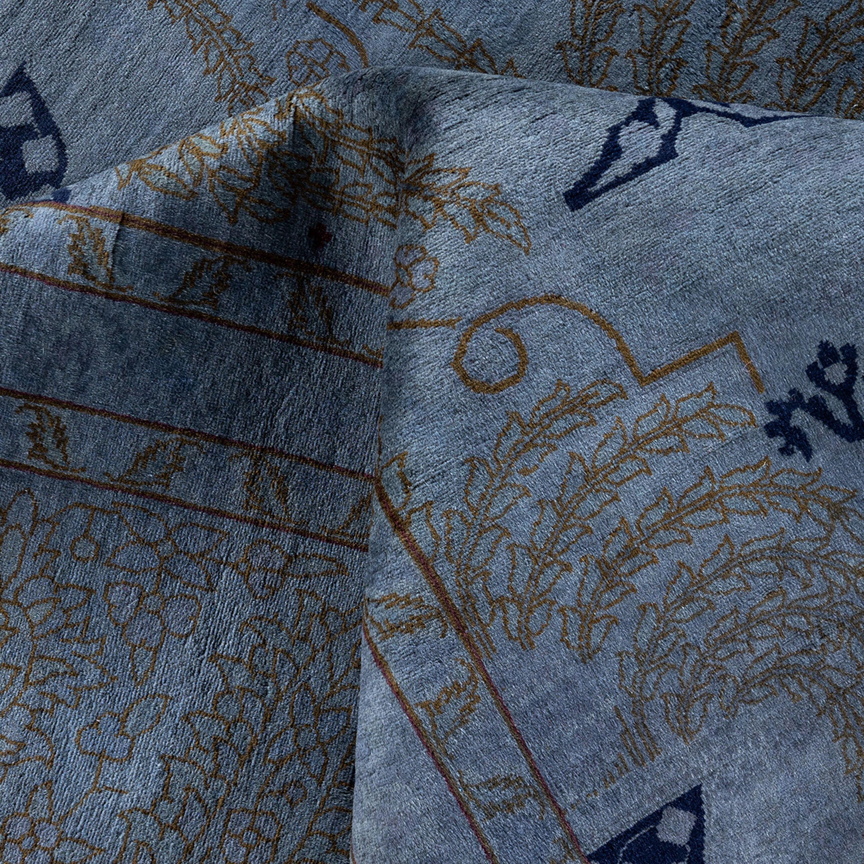 Grey Samsara Wool Rug - 10'4" x 13'8" - Image 4