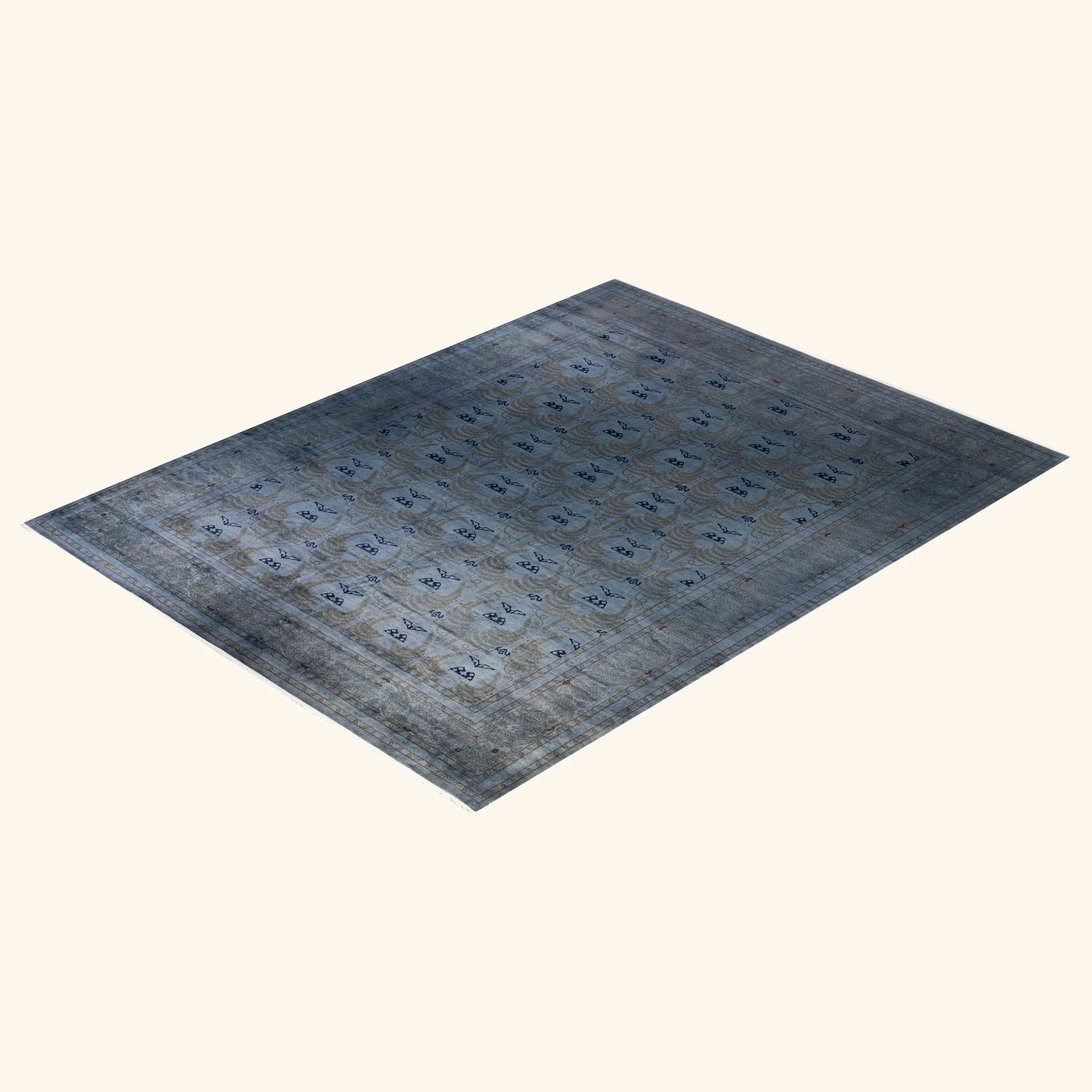 Grey Samsara Wool Rug - 10'4" x 13'8" - Image 8