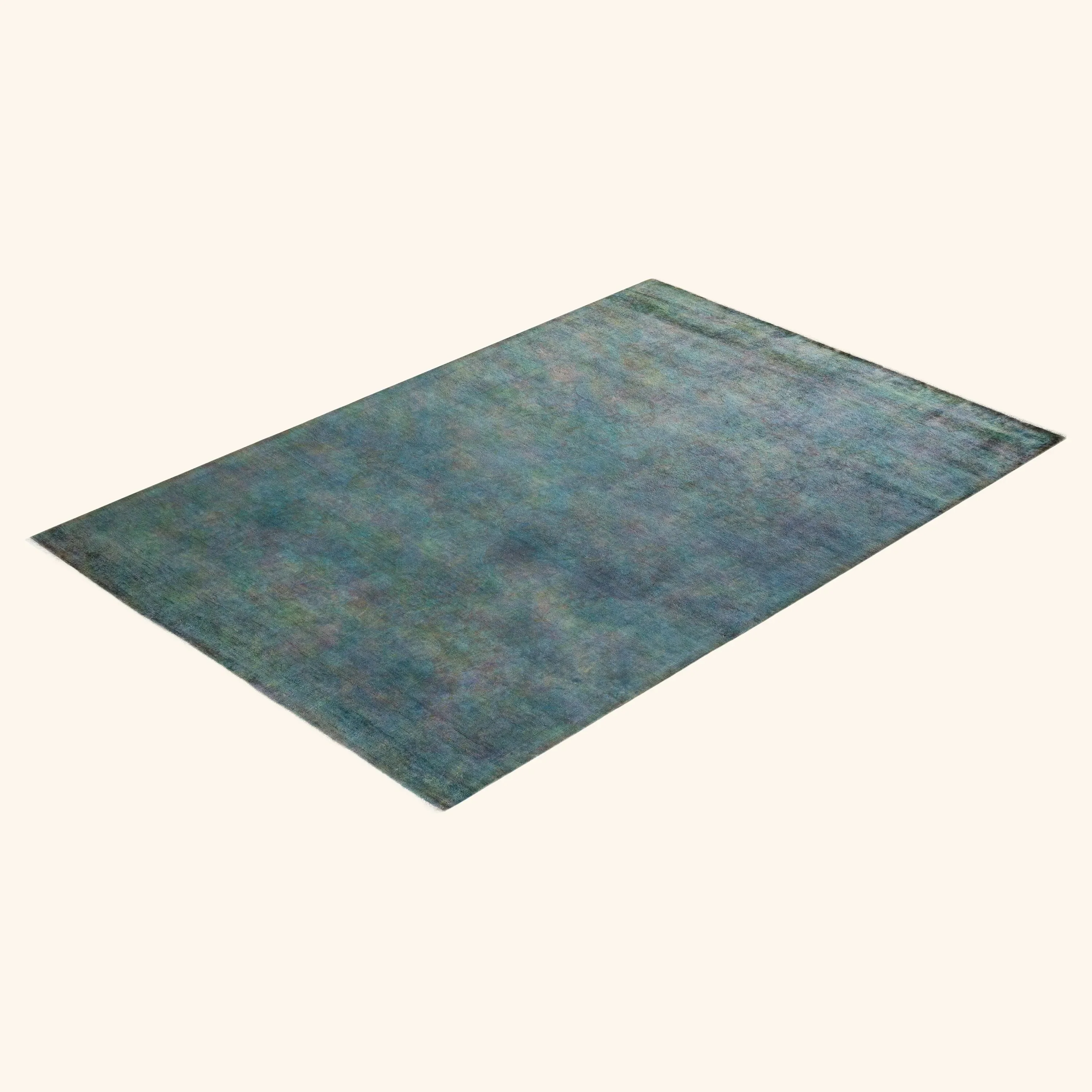 Blue Samsara Wool Rug - 4'9" x 7' - Image 8