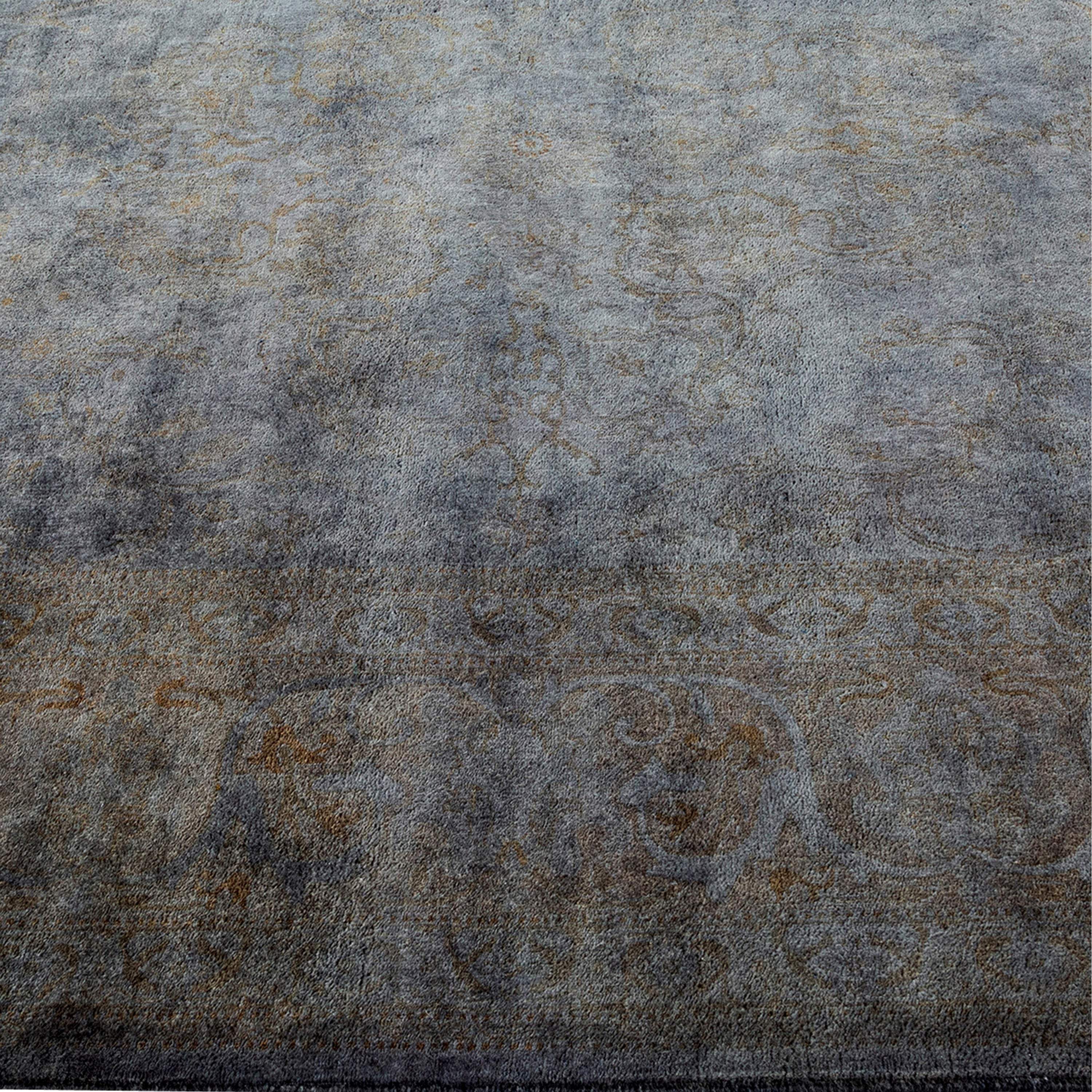 Grey Samsara Wool Rug - 5'3" x 8'2" - Image 6