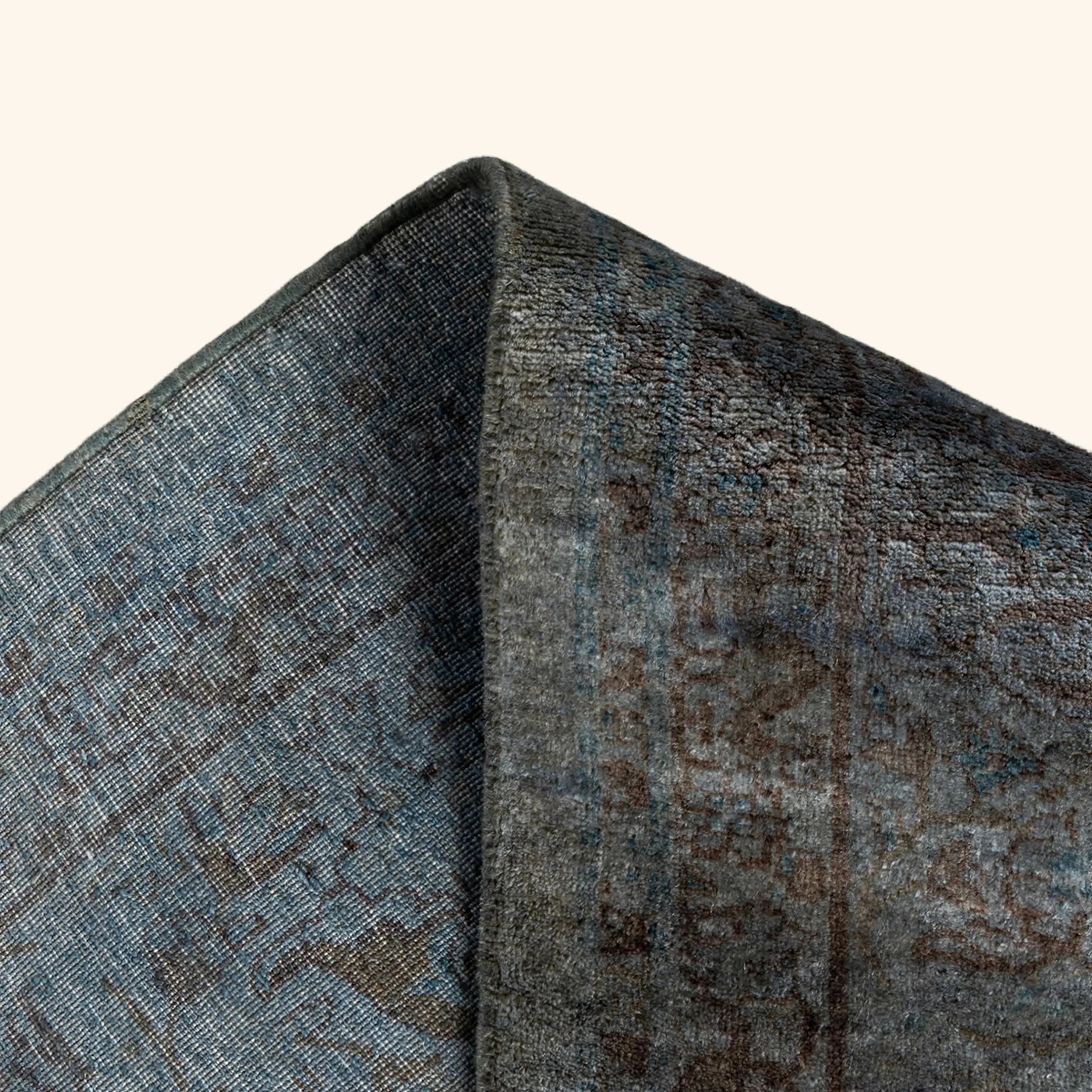 Grey Samsara Wool Rug - 6'2" x 9'5" - Image 4