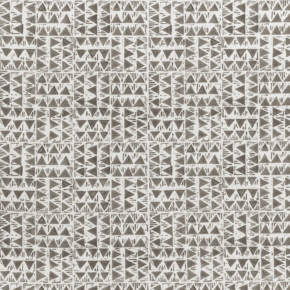 Grey Printed Fabric