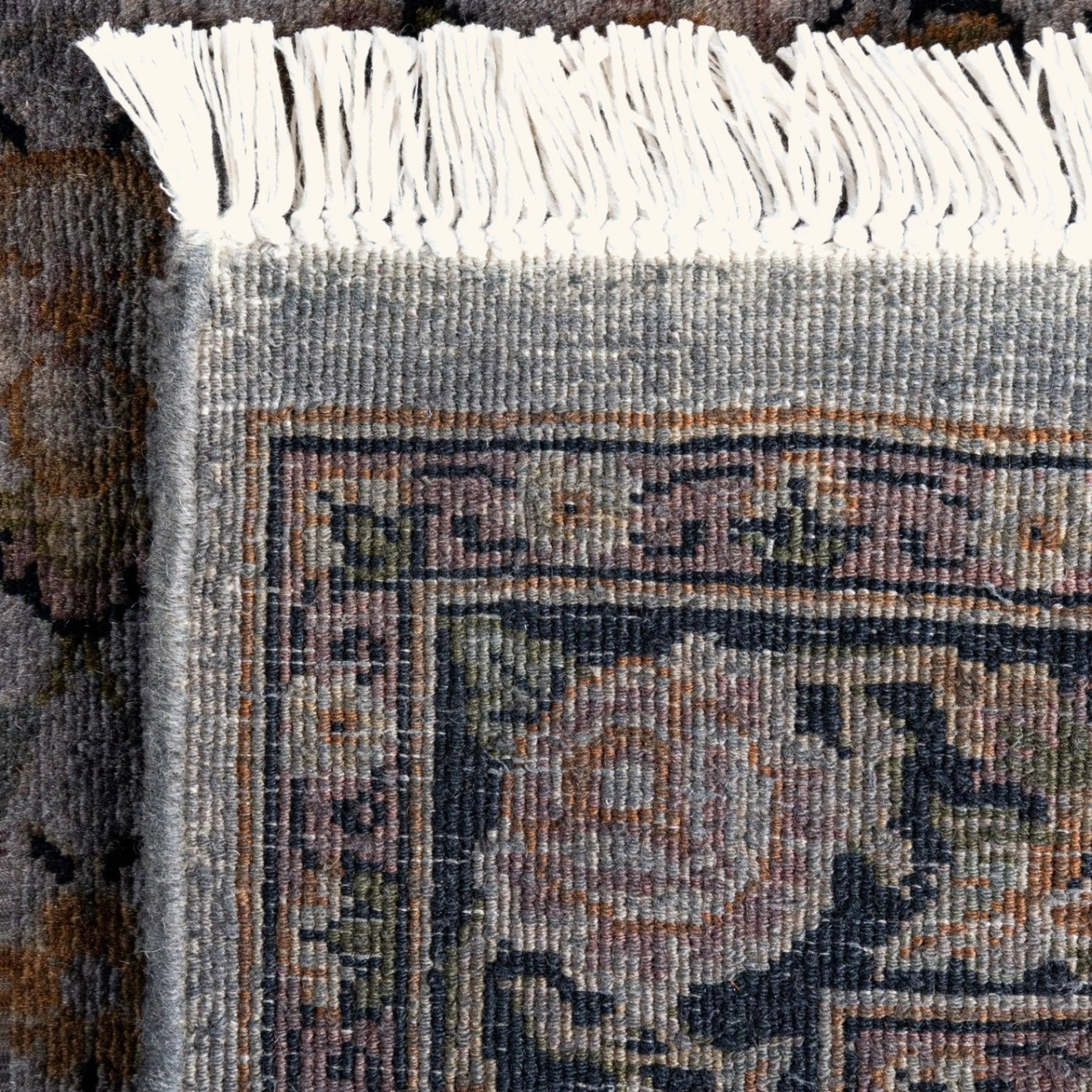 Grey Samsara Wool Runner - 2'7" x 13'5" - Image 5