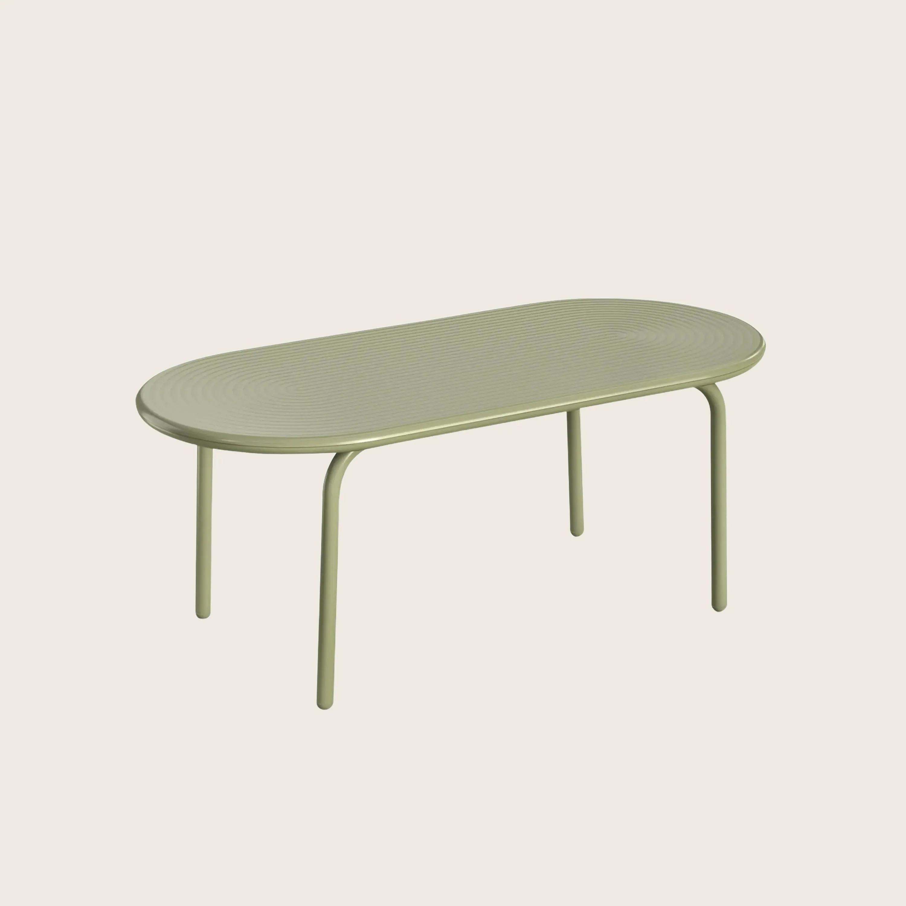 Groove Obround Outdoor Table - Image 5
