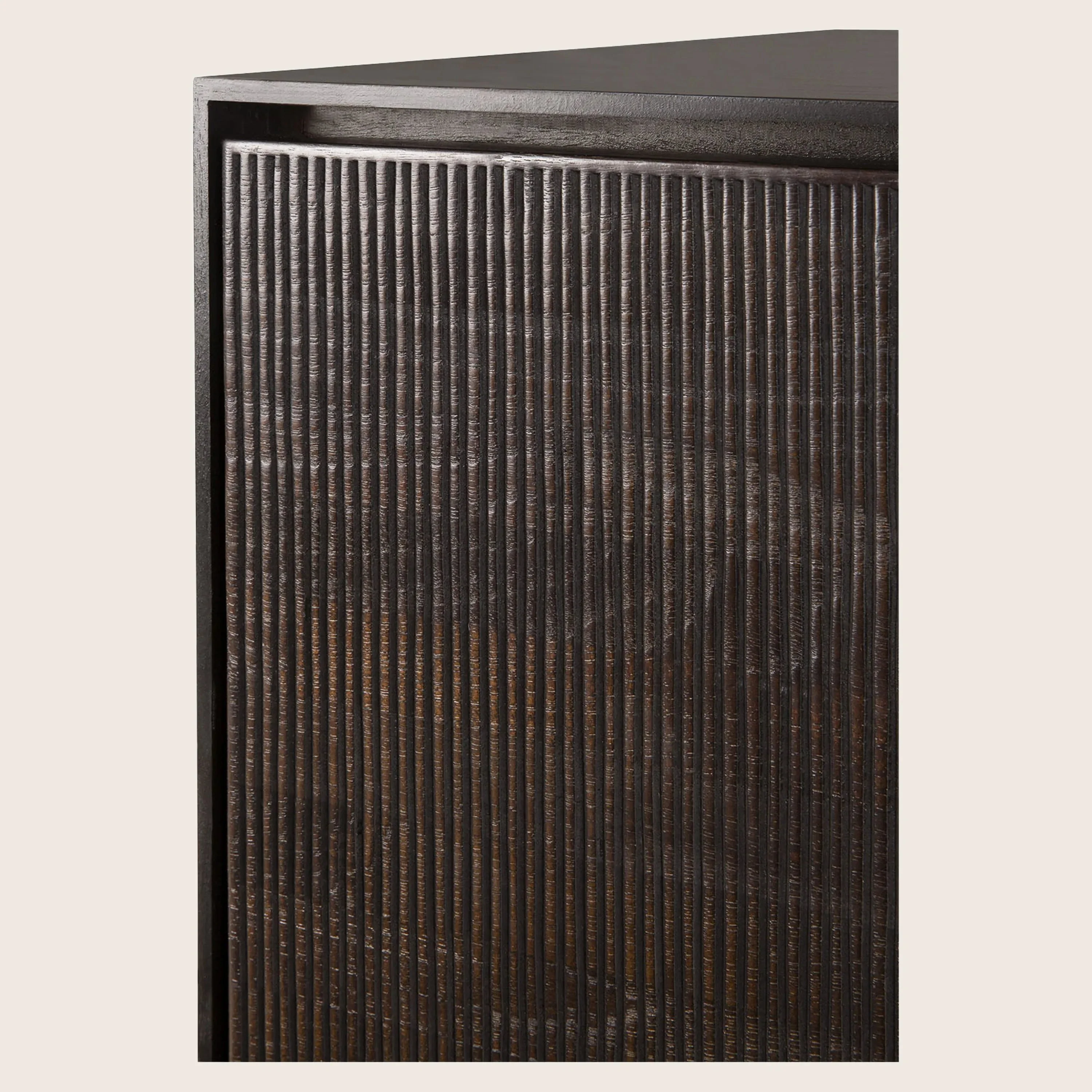 Grooves Low TV Cupboard - Image 4