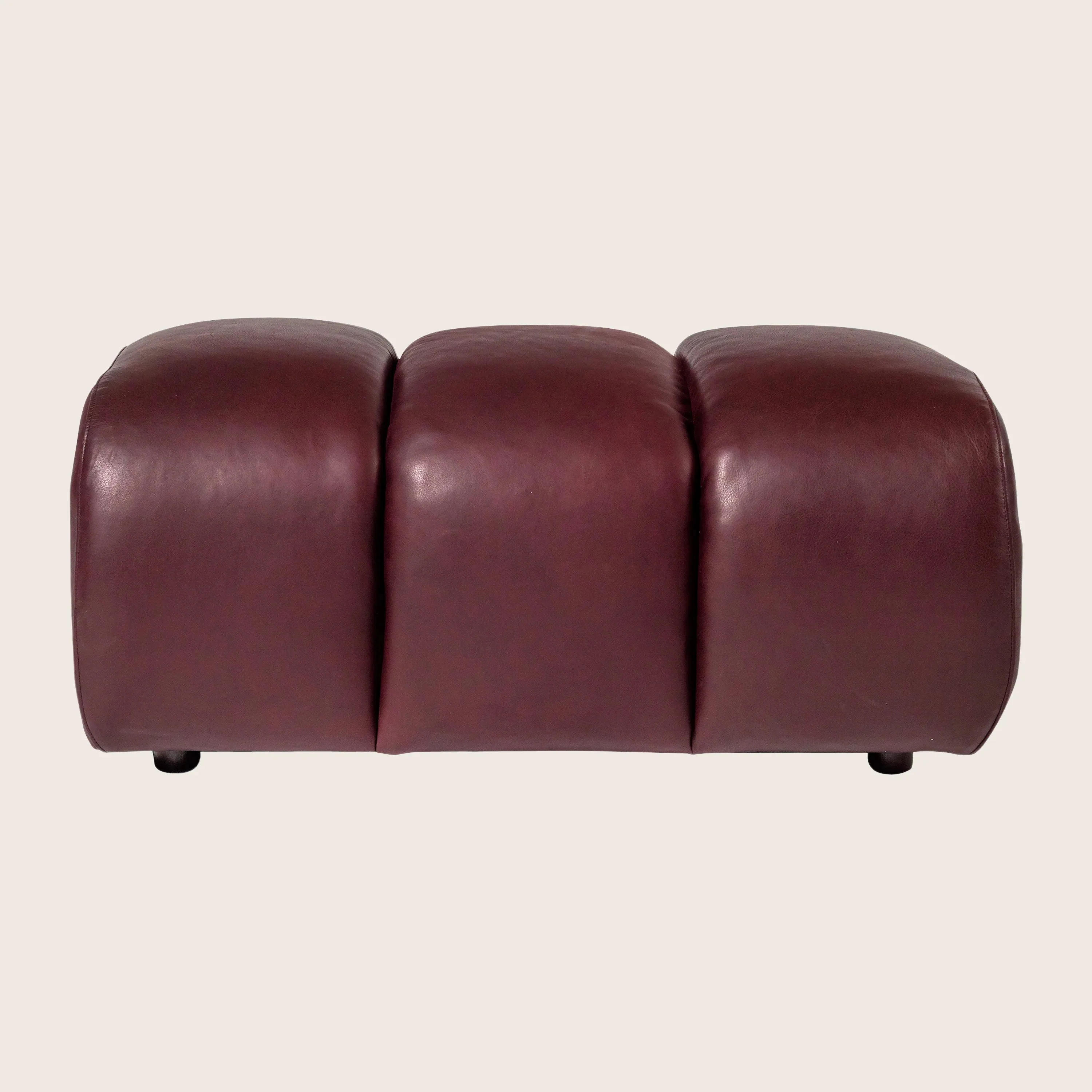 Grove Street Leather Ottoman - Image 12
