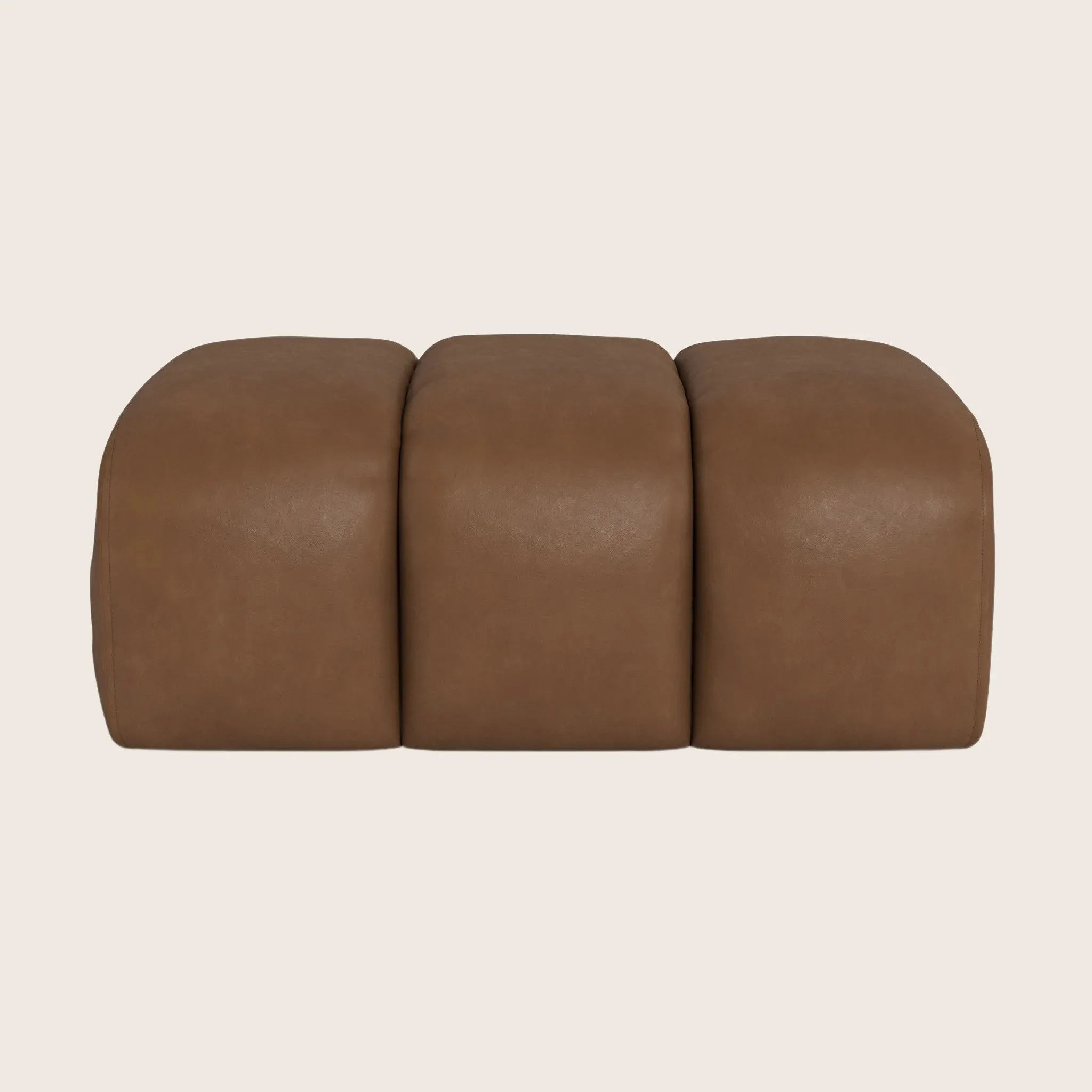 Grove Street Leather Ottoman - Image 8
