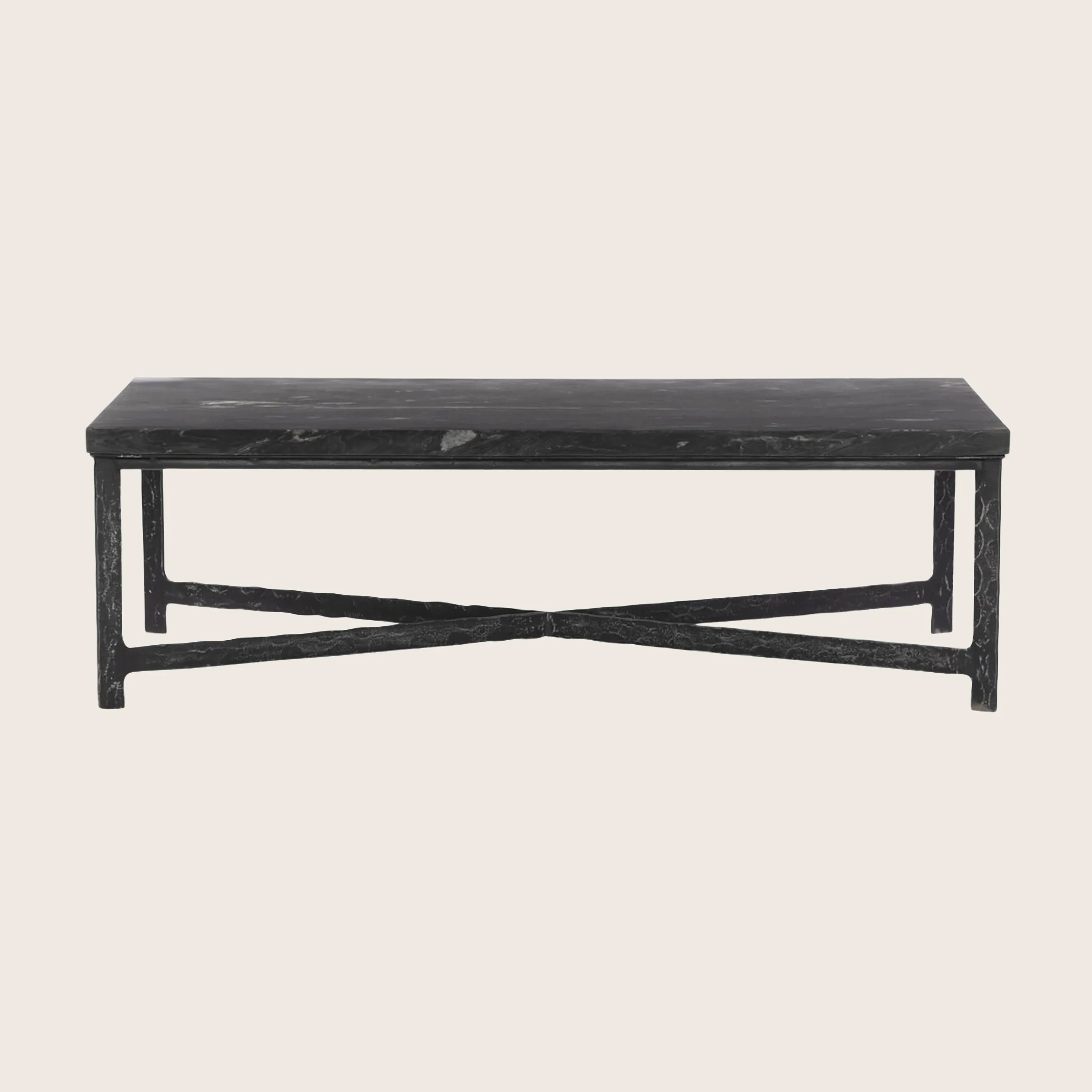 Hammered Iron Coffee Table - Image 12