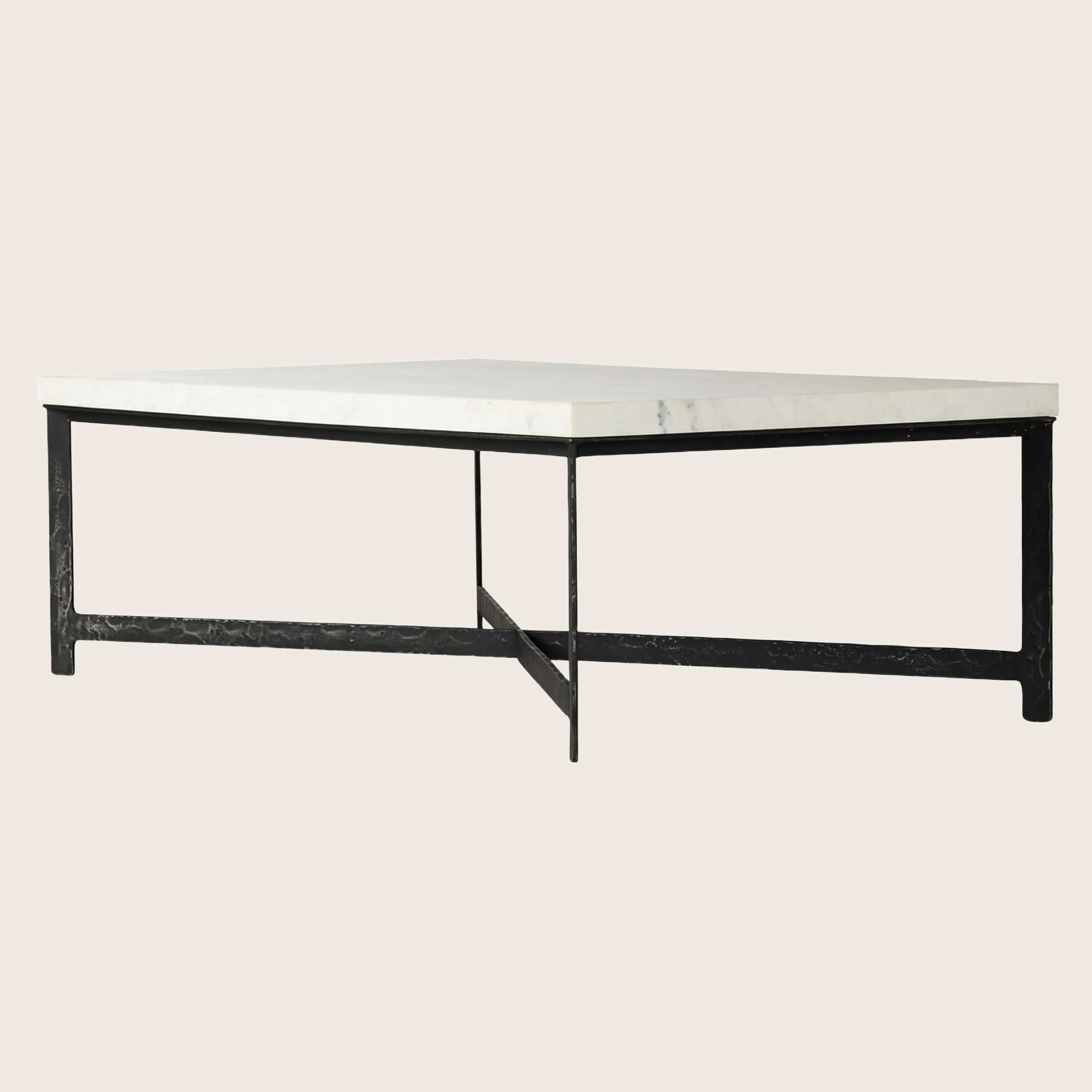Hammered Iron Coffee Table - Image 4
