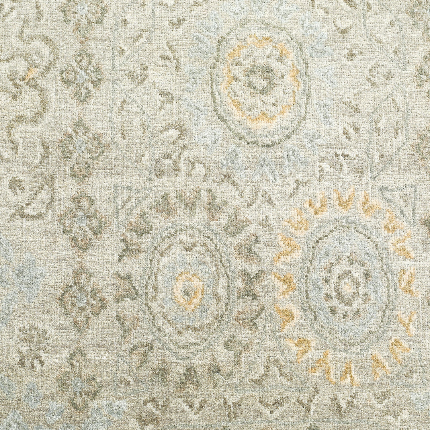 Grey Transitional Wool Rug - 5' x 7'4" - Image 2
