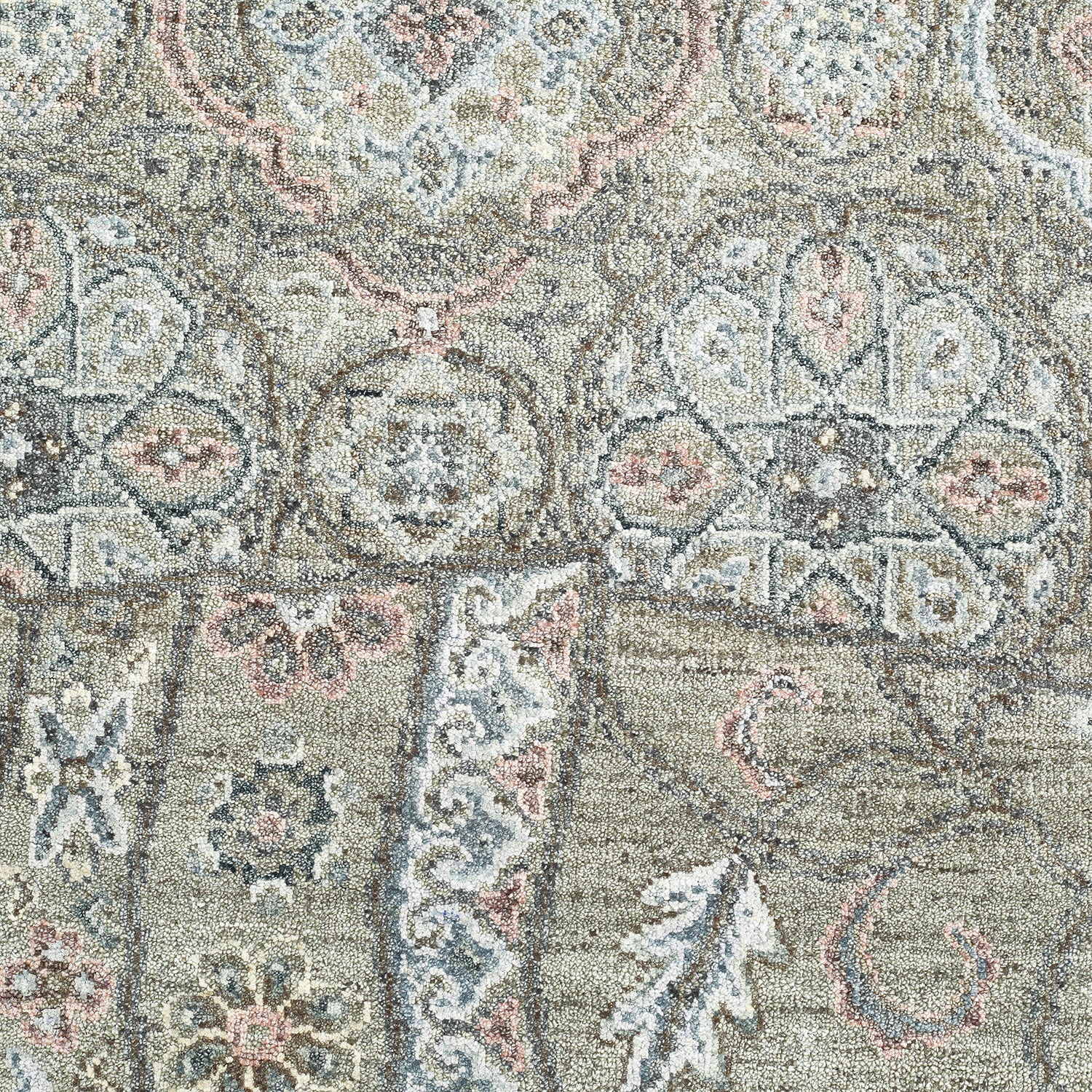 Grey Transitional Wool Rug - 5'1" x 7'2" - Image 2
