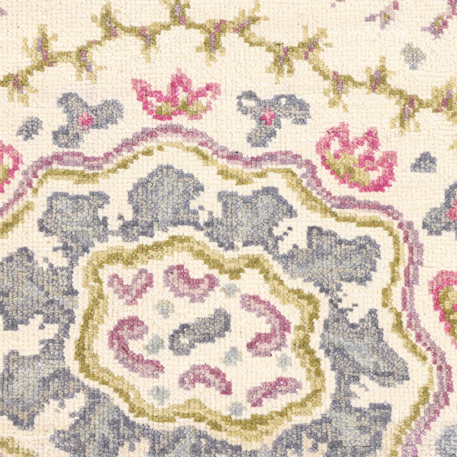 Beige Transitional Wool Rug - 9' x 11'11" - Image 2