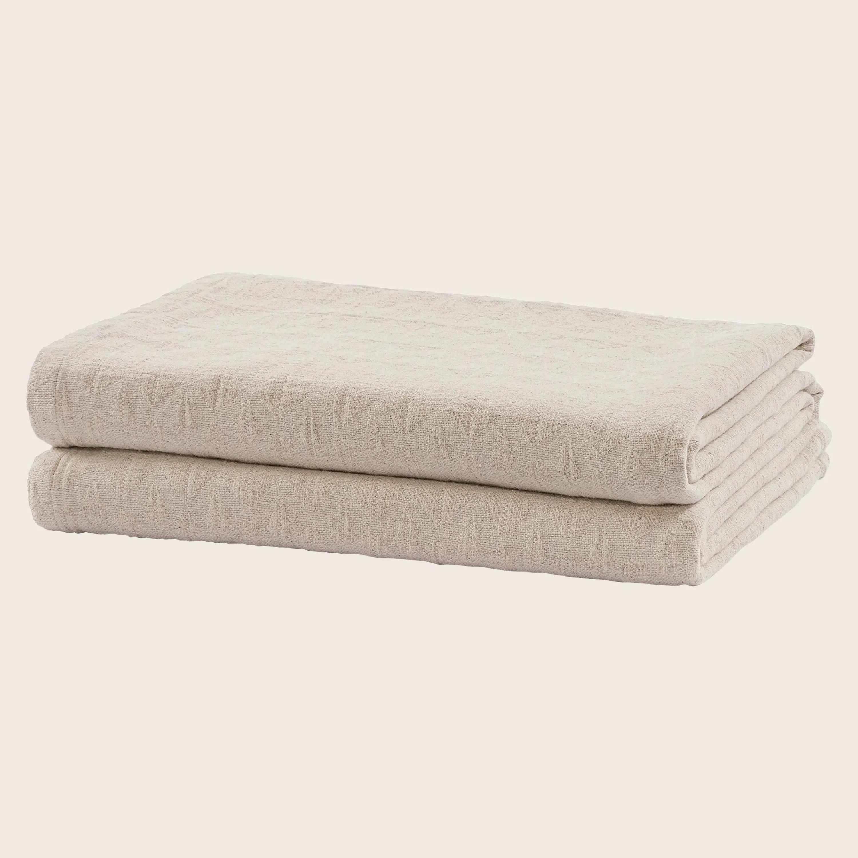Hemp & Cotton Bedspread, Triangle