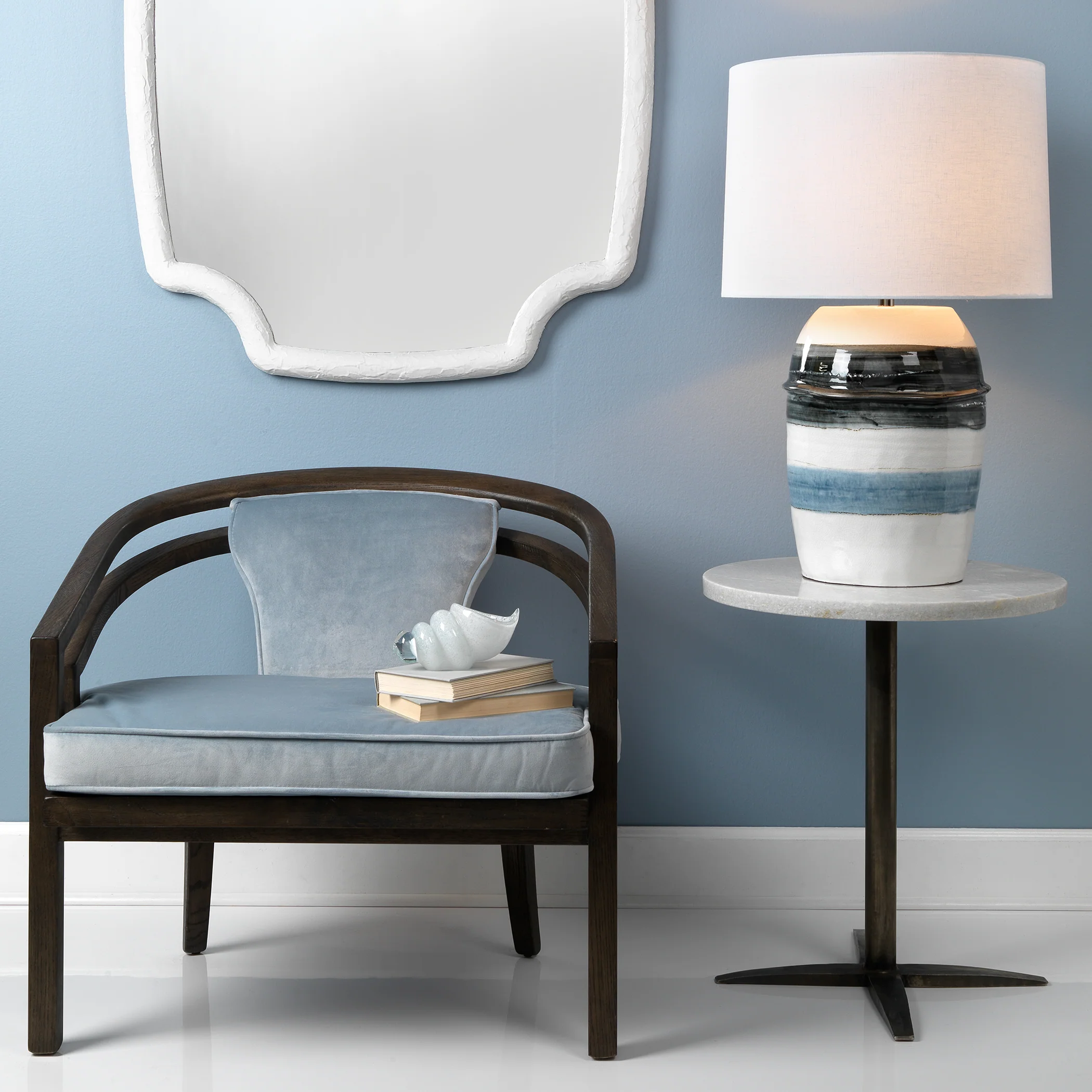 Horizon Striped Table Lamp - Image 2