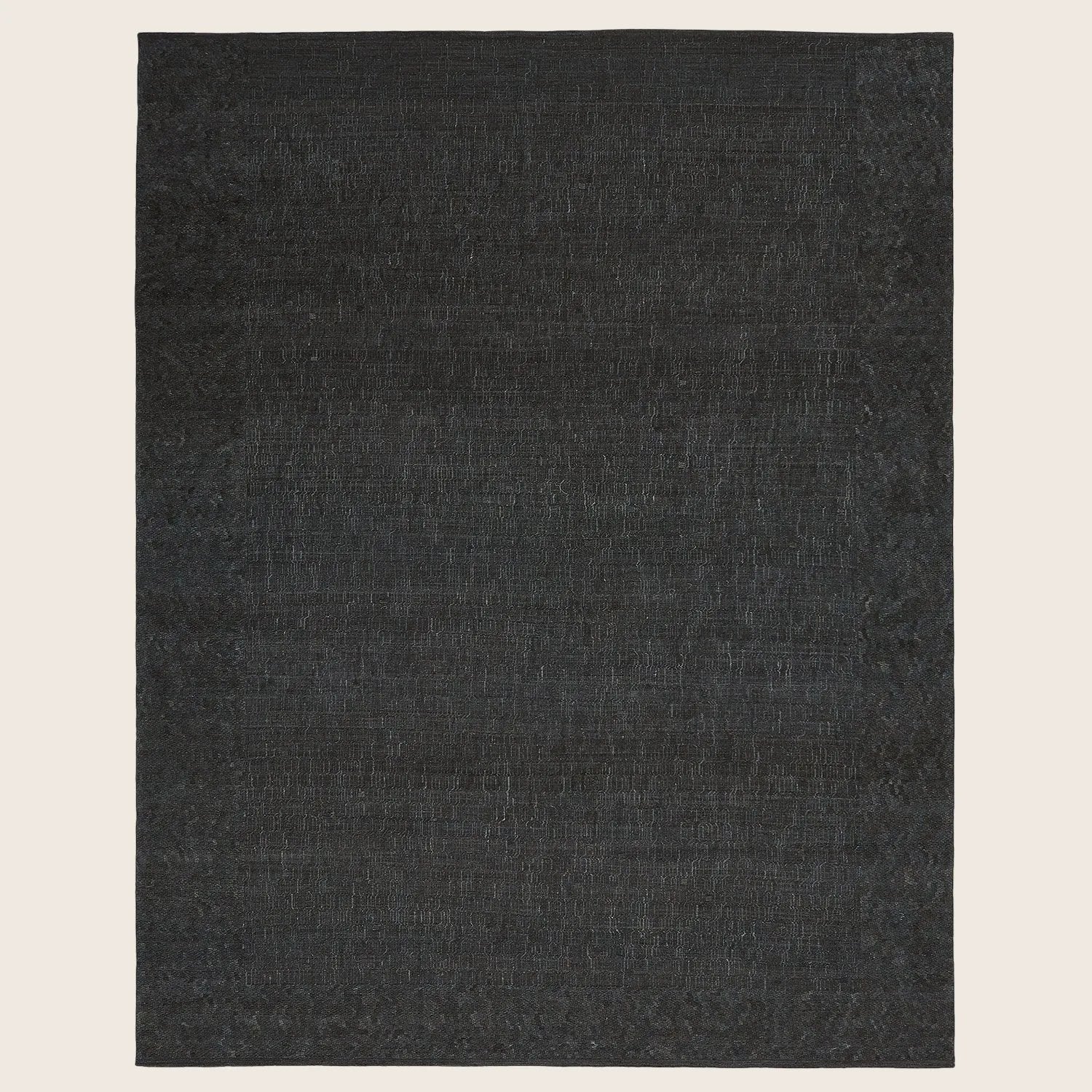 Charcoal Stelle Hub Wool Rug - 9' x 12'
