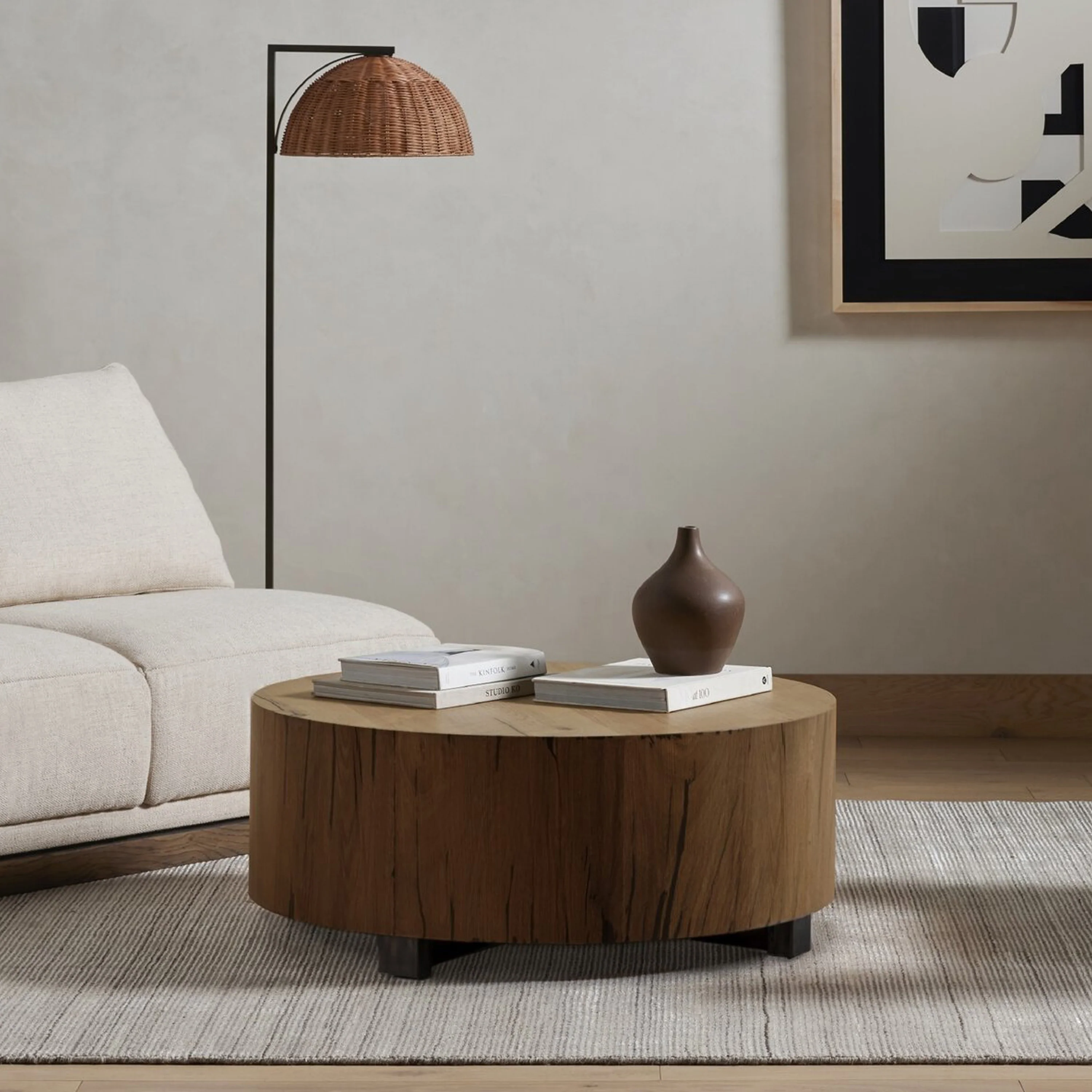 Hudson Round Coffee Table - Image 9