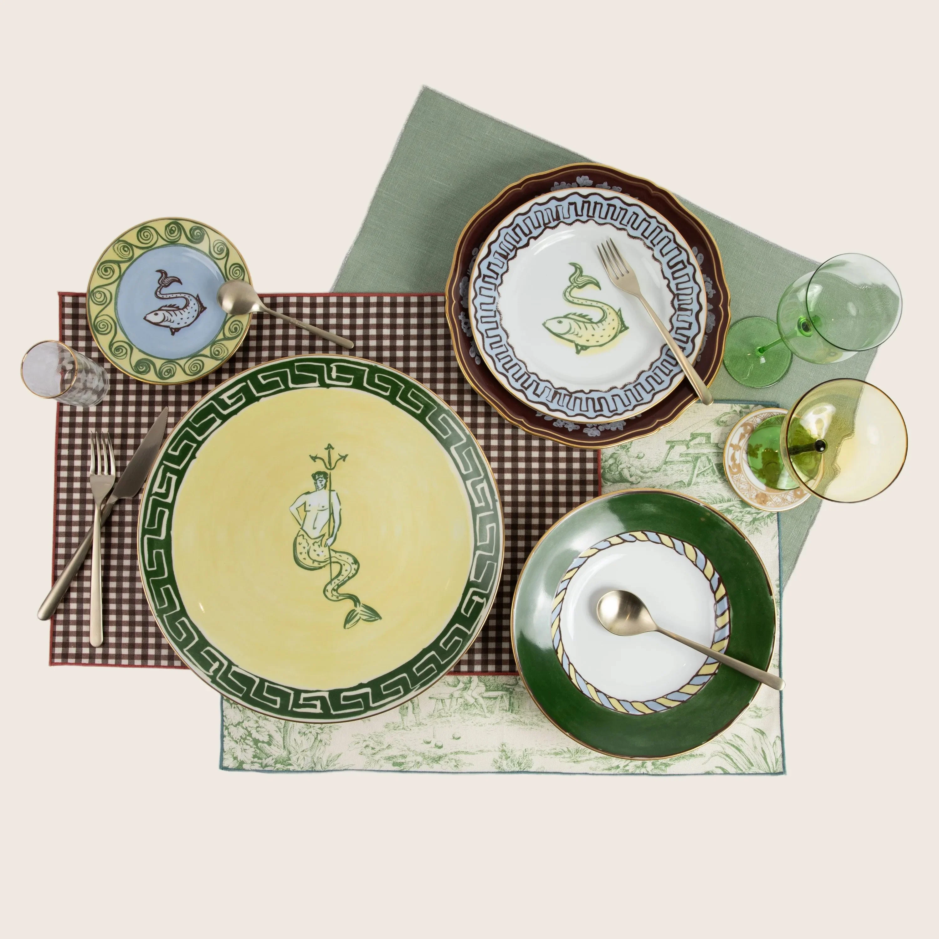 Il Viaggio di Nettuno Soup Plate - Image 3