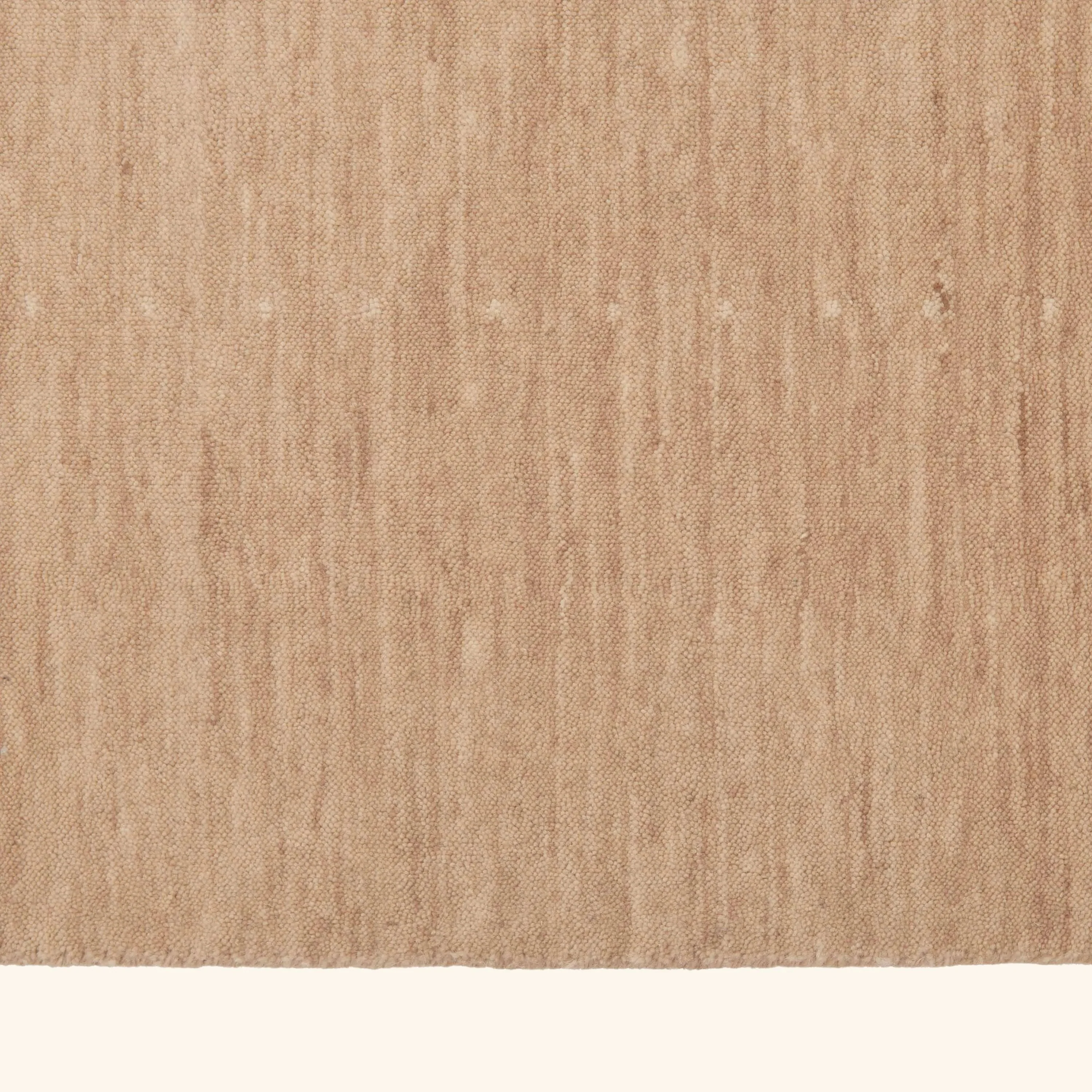 Brown Solid Indo Gabbeh Rug - 6'2" x 9'1" - Image 5