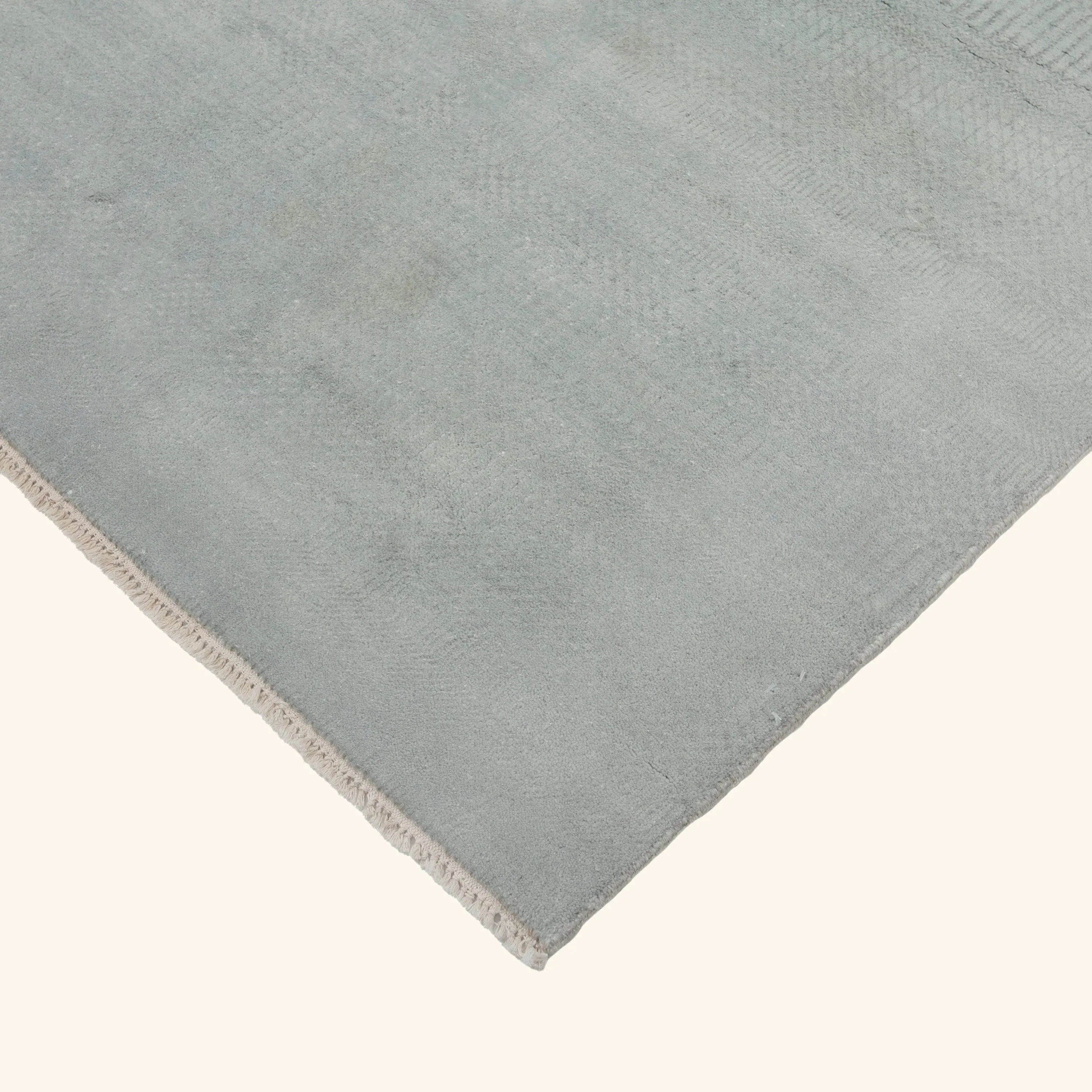 Blue Solid Indo Savannah Rug - 8' x 10'1" - Image 3