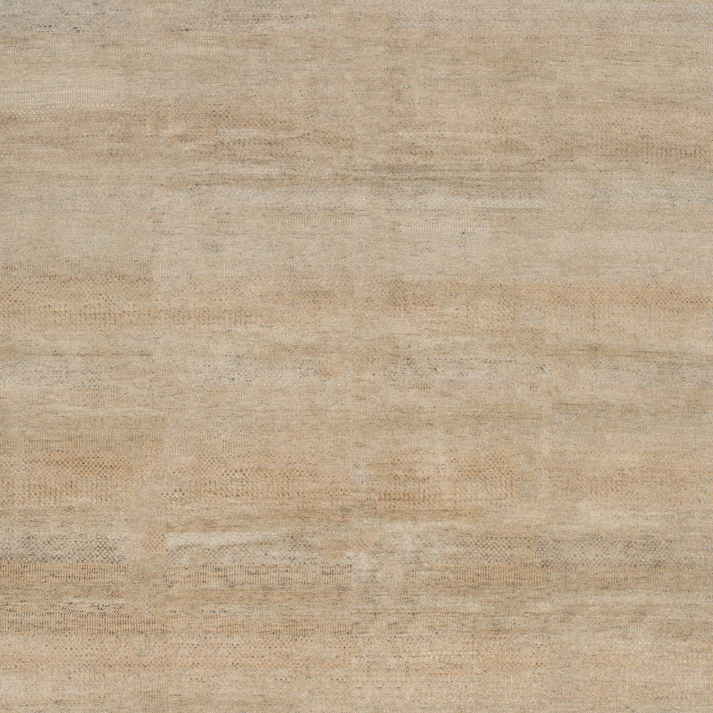 Natural Solid Indo Savannah Rug - 7'9" x 10'3" - Image 2