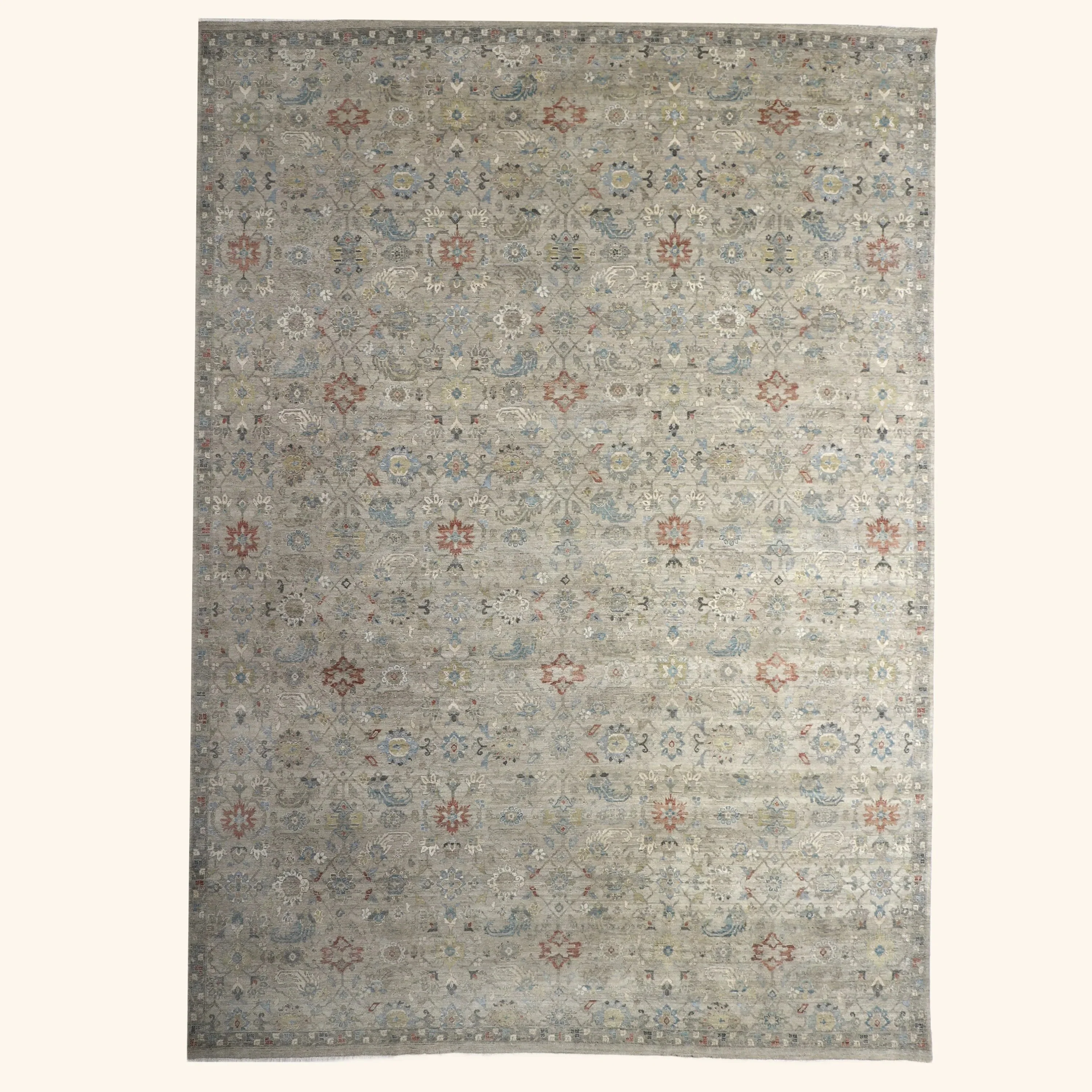 Ivory Antique Revival Wool Rug - Image 16