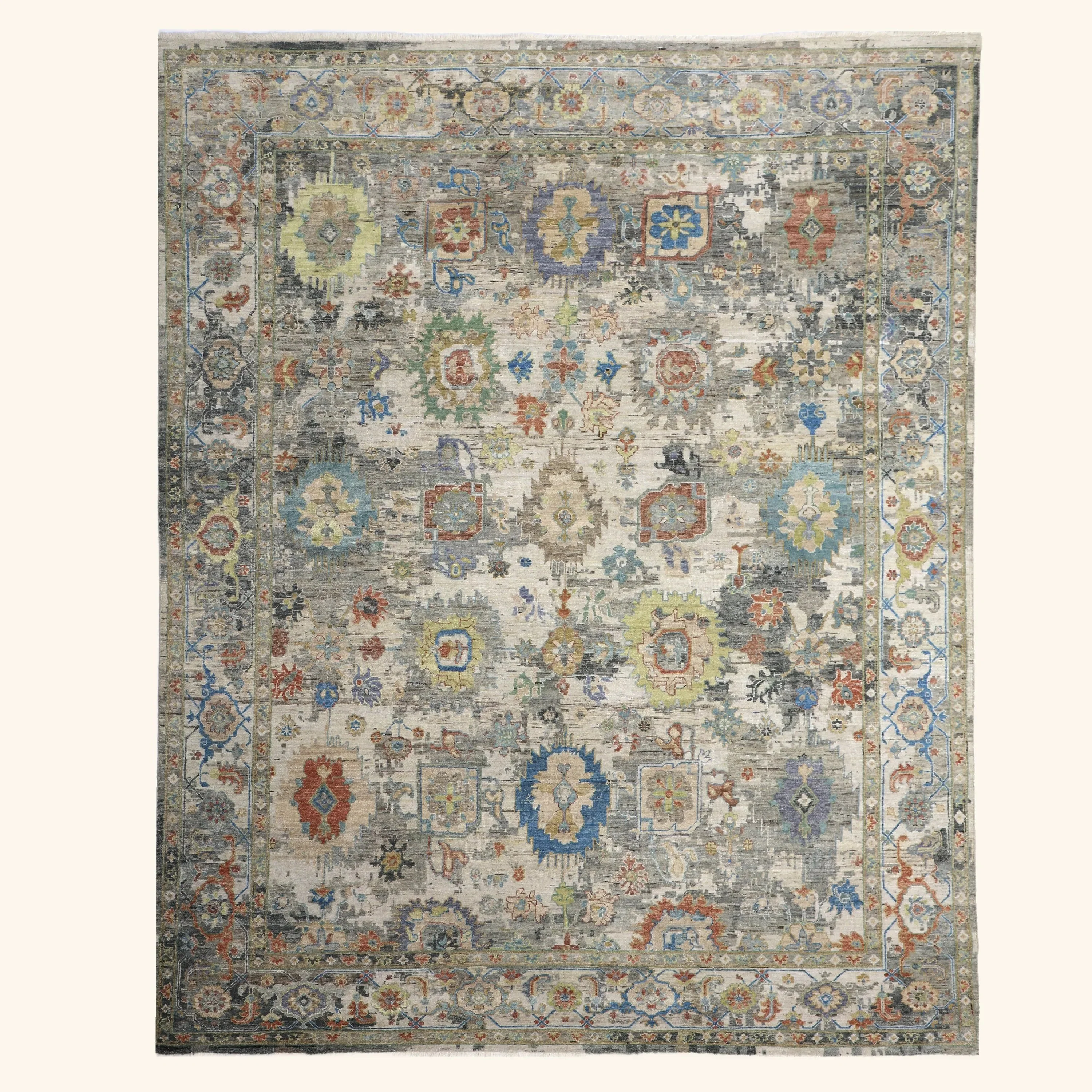 Ivory Antique Revival Wool Rug - 8' x 10' - Image 2