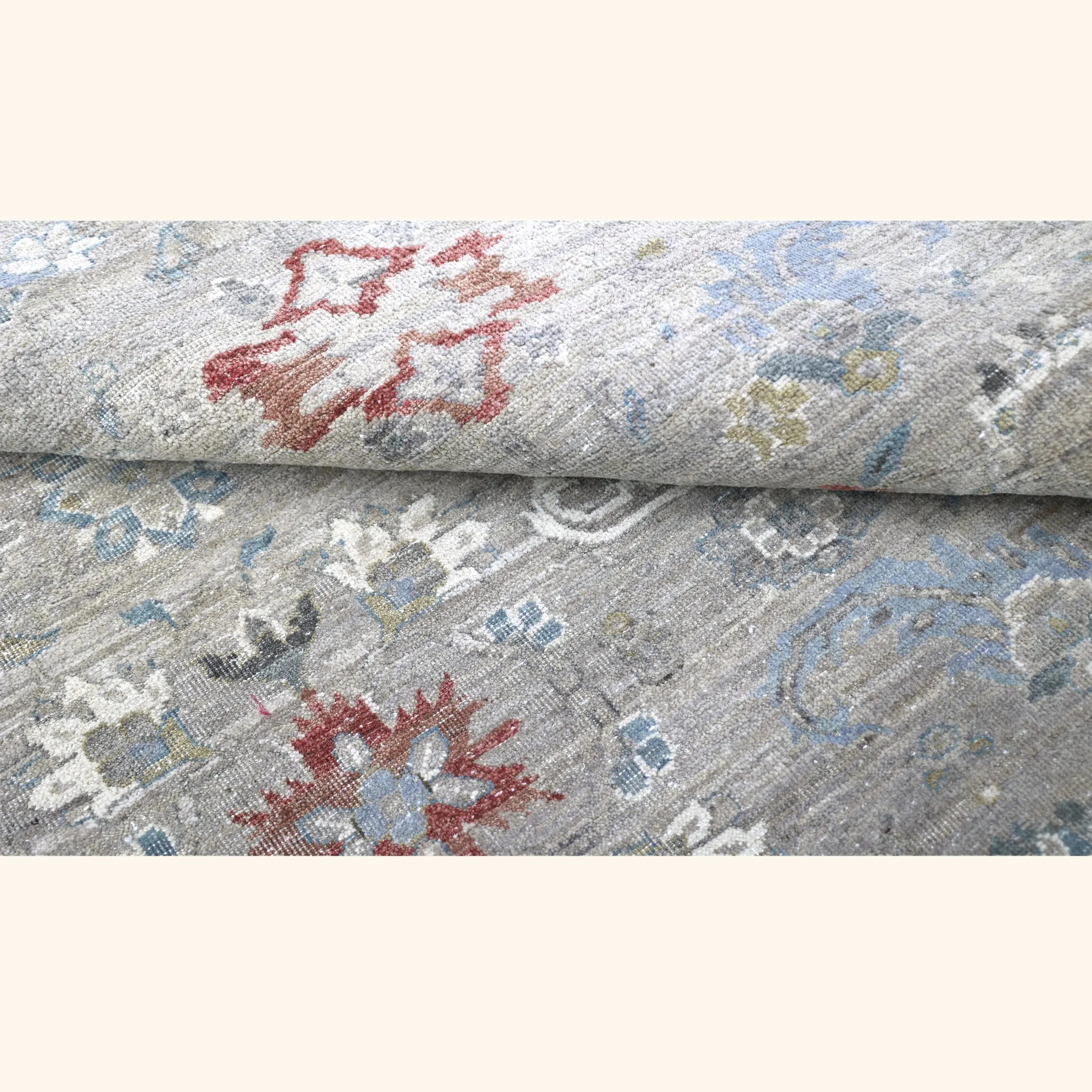 Ivory Antique Revival Wool Rug - Image 8