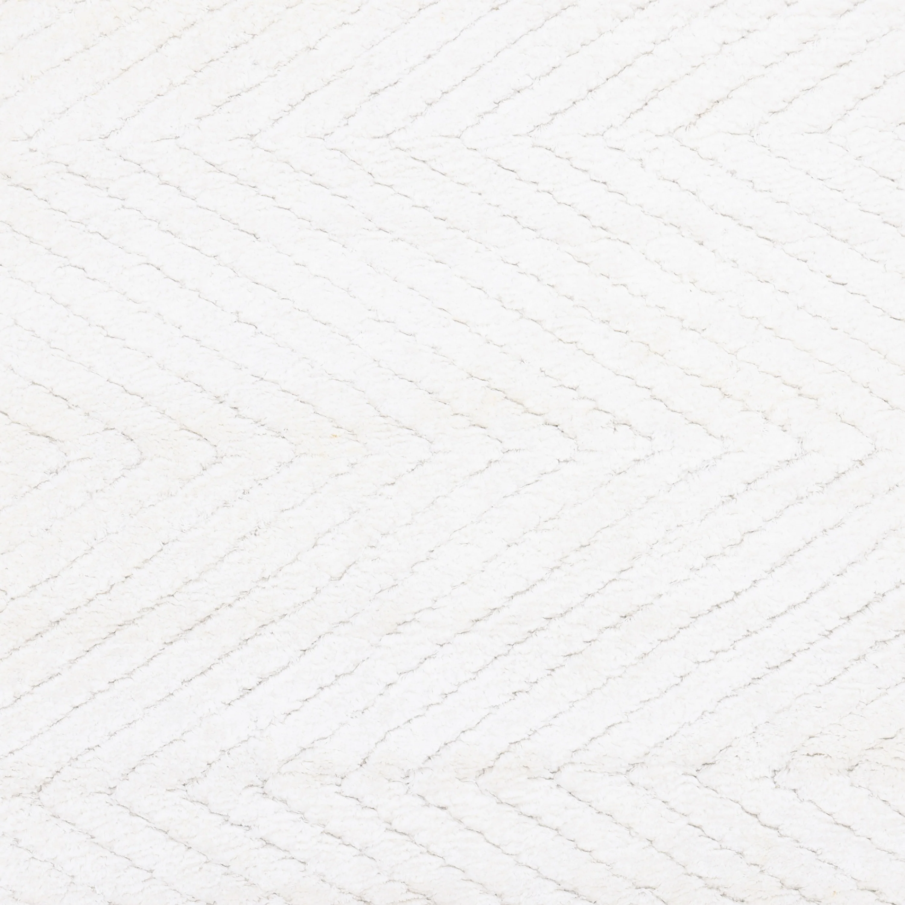 Ivory Textured Art Silk Rug - 5' x 8' - Image 3