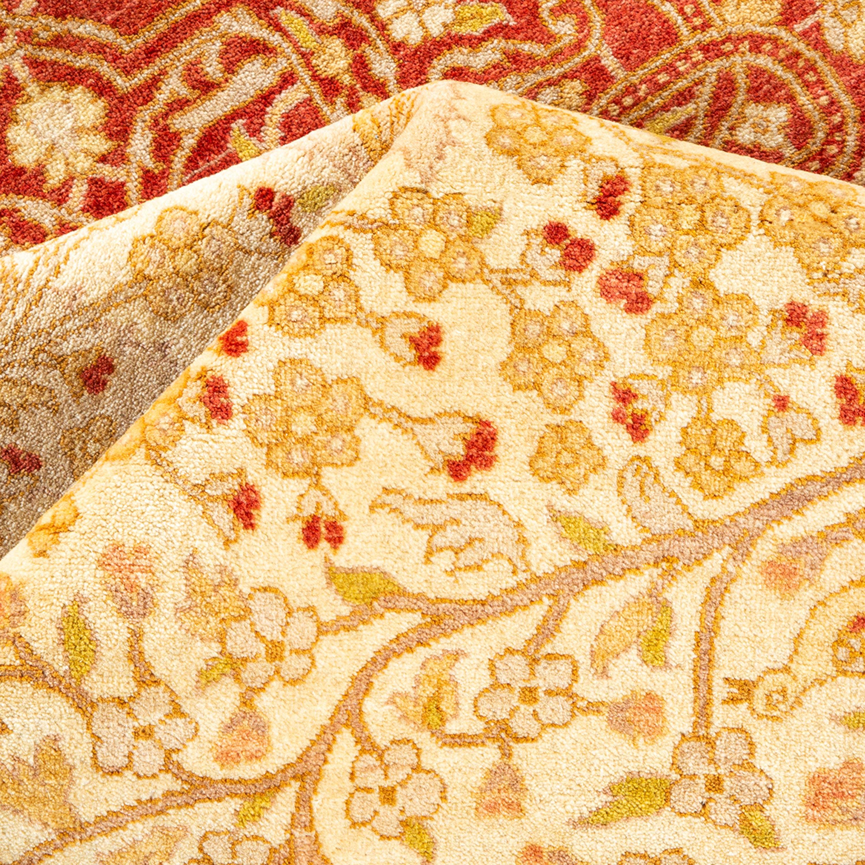 Ivory Traditional Wool Rug - 8'3" x 9'10" - Image 4