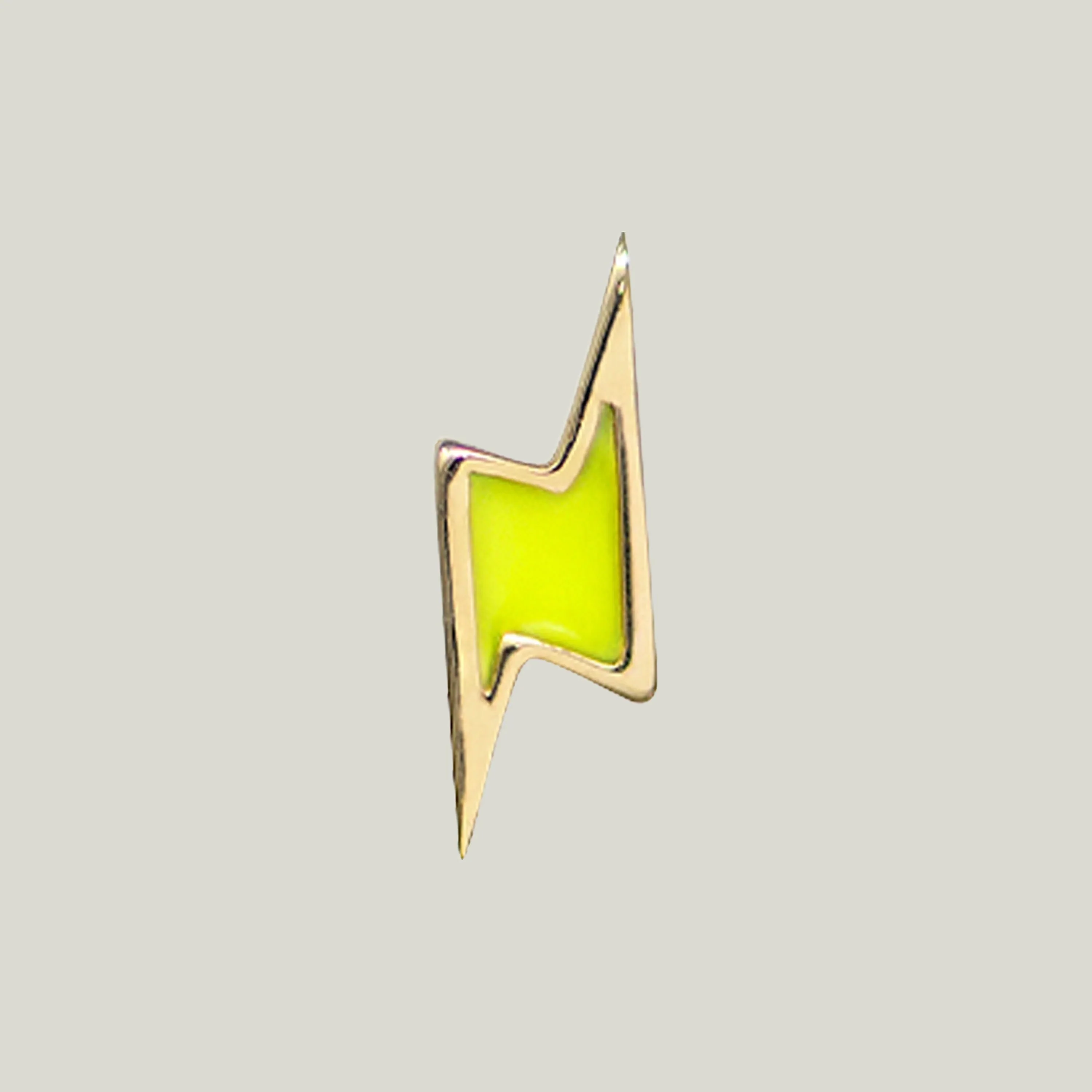 Jac+Jo Enamel Lightning Bolt Stud