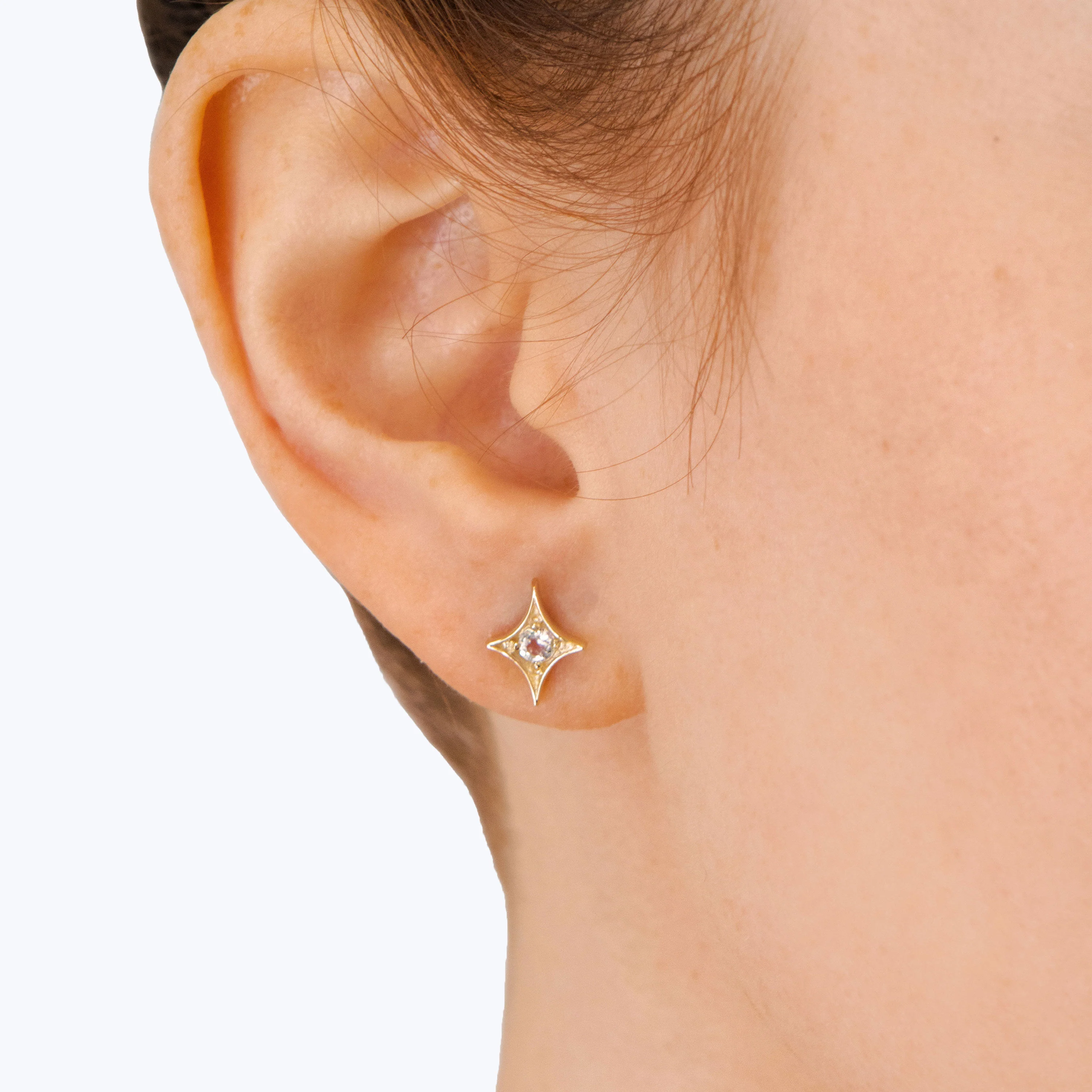 Jac+Jo Gothic Diamond Stud - Image 2
