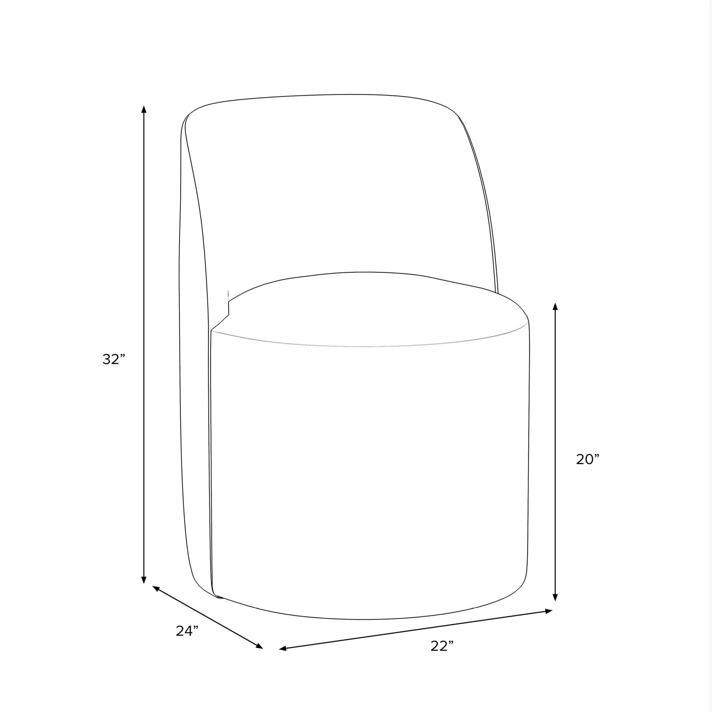 Jessa Swivel Dining Chair - Image 180