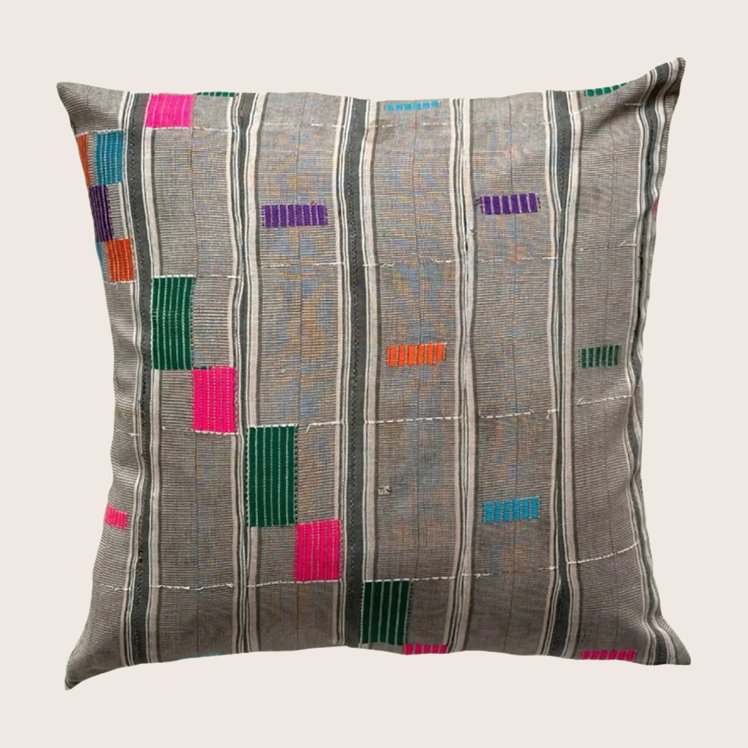 Kente Cloth Pillow - Image 5