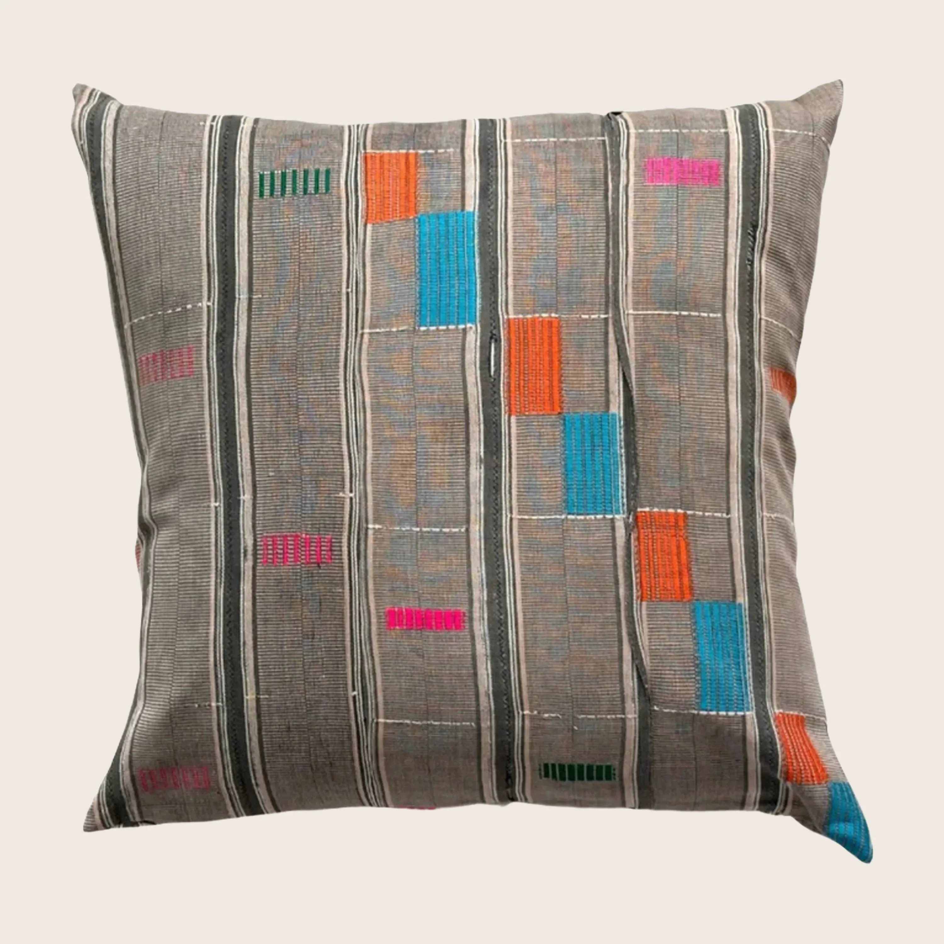 Kente Cloth Pillow - Image 6