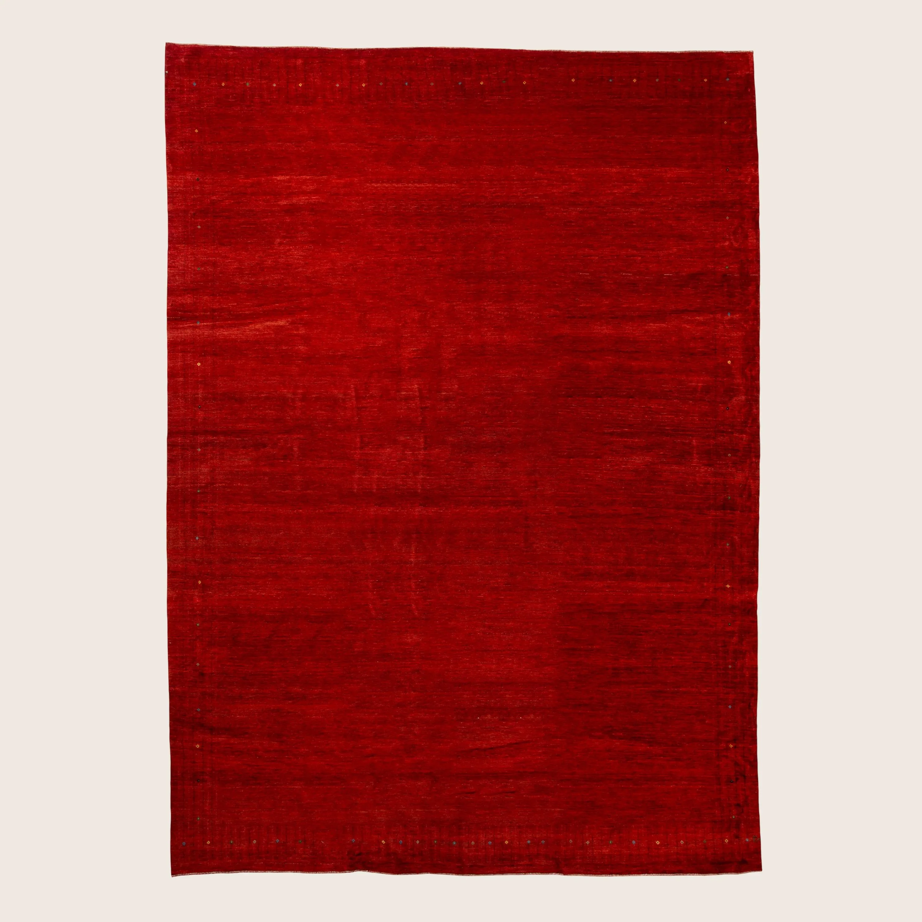 Red Modern Wool Persian Rug - 13'1" x 18'4"
