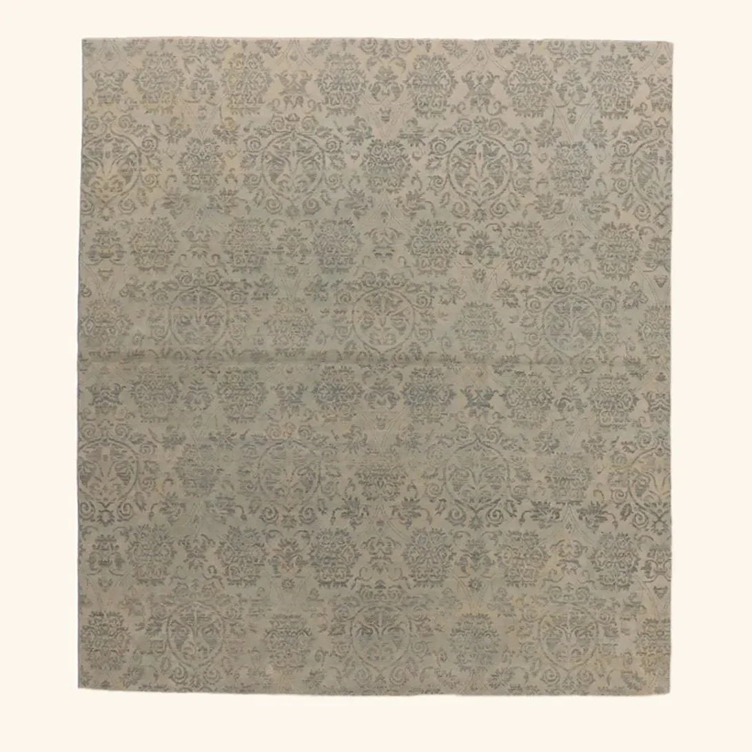 Grey Transitional Wool Rug - 9'9" x 10'3"