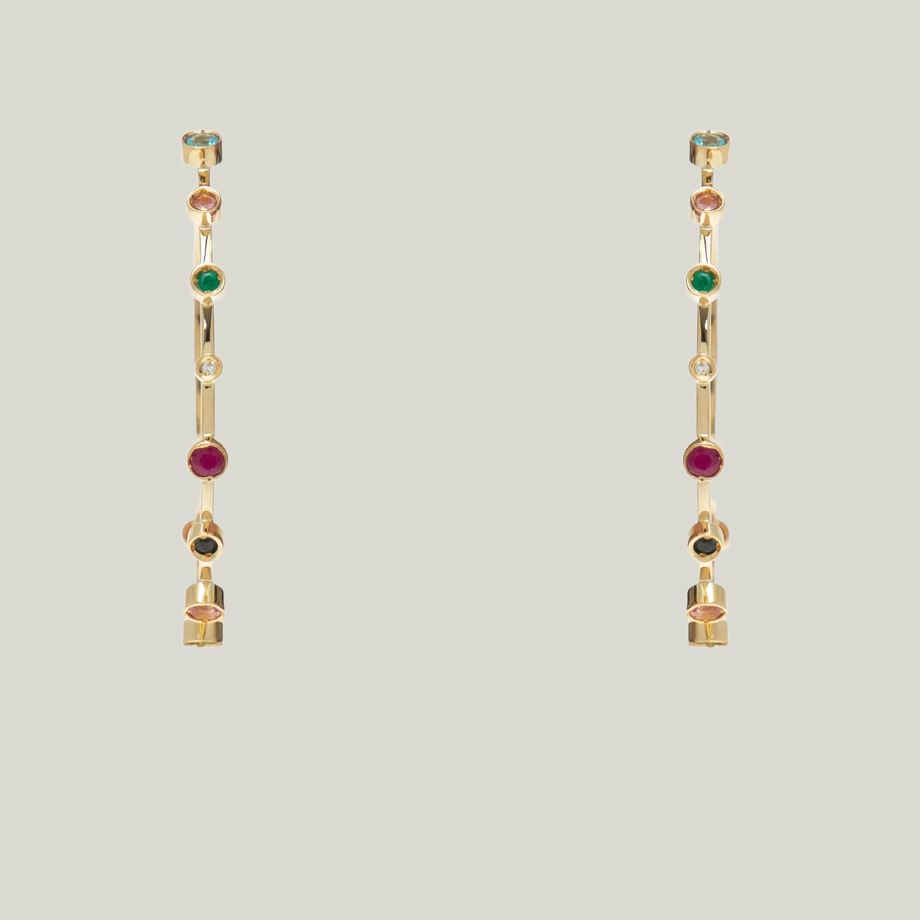 La Mère Hoop Earrings - Image 2