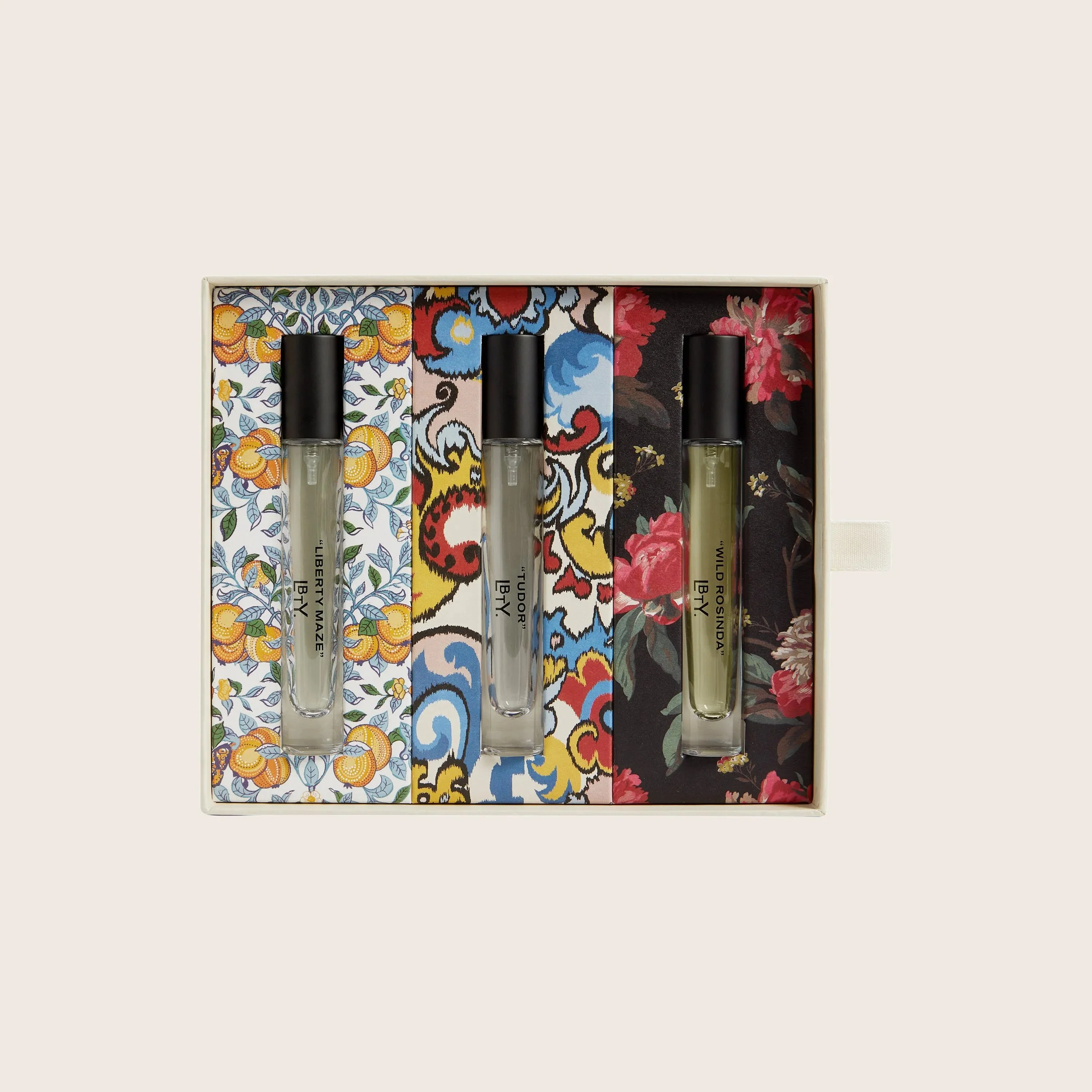 LBTY. Discovery Set 3 x 8ml Fragrances - Tudor, Liberty Maze and Wild Rosinda - Image 3