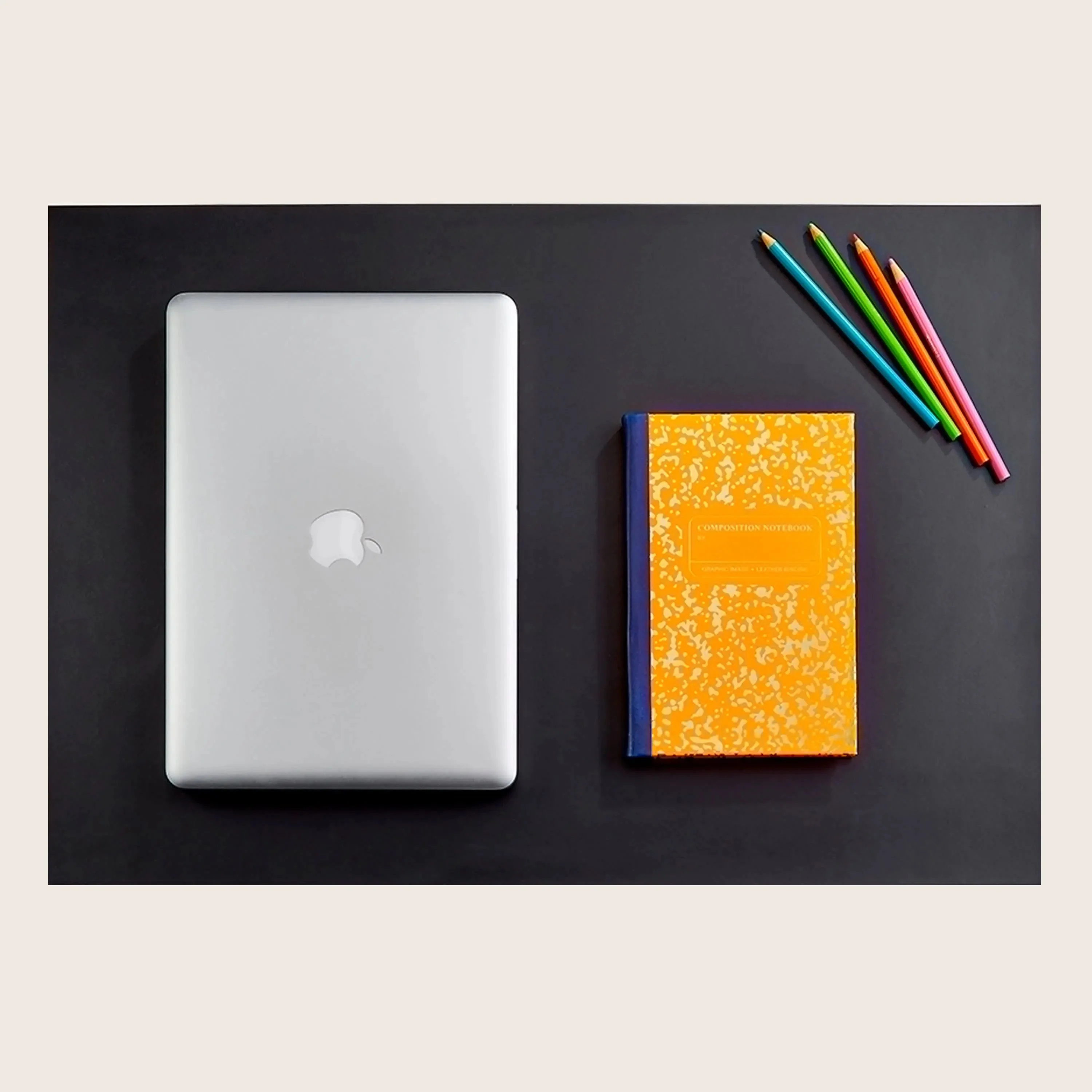 Leather Bound Neon Composition Book - Image 14