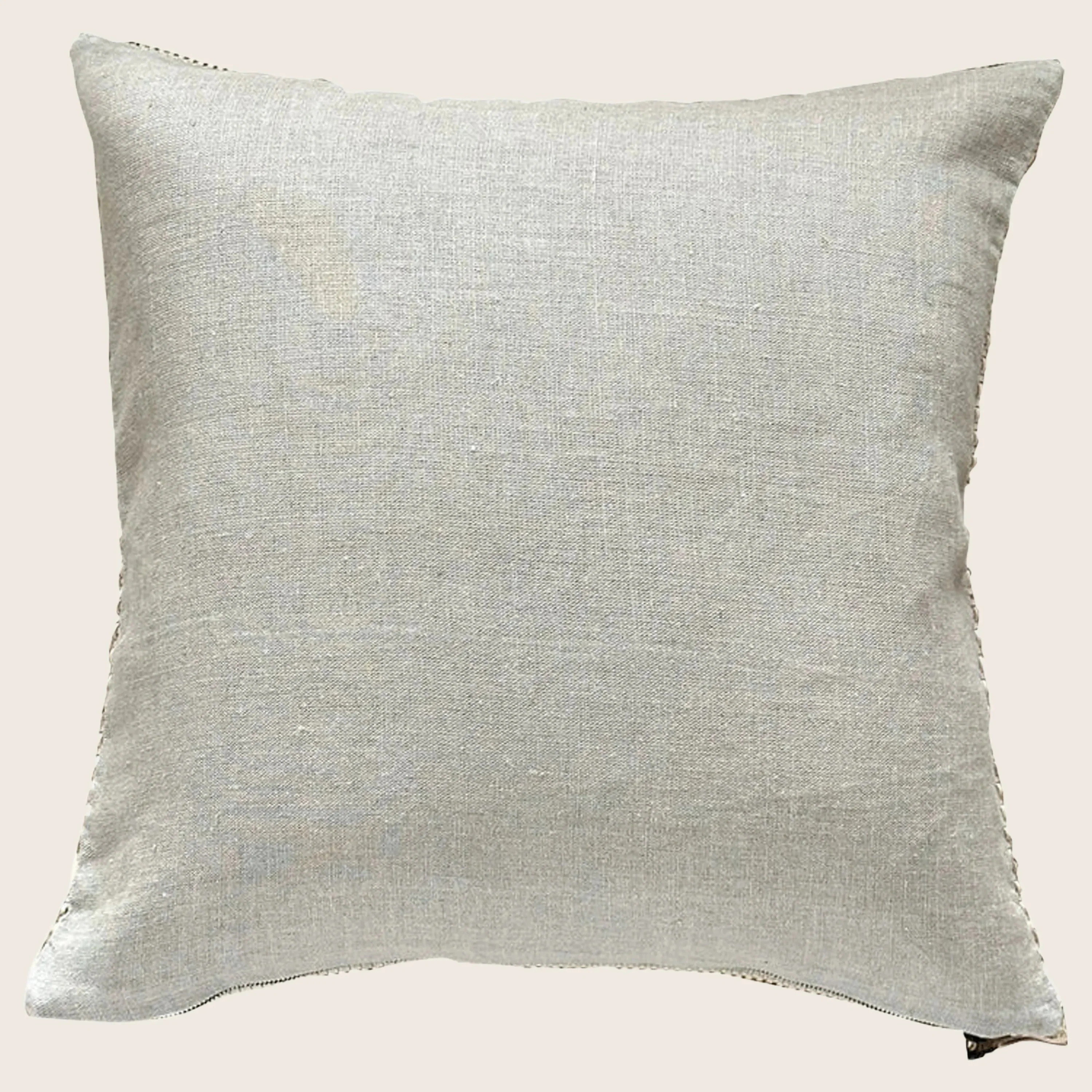 Leather Weave Pillow - Image 2