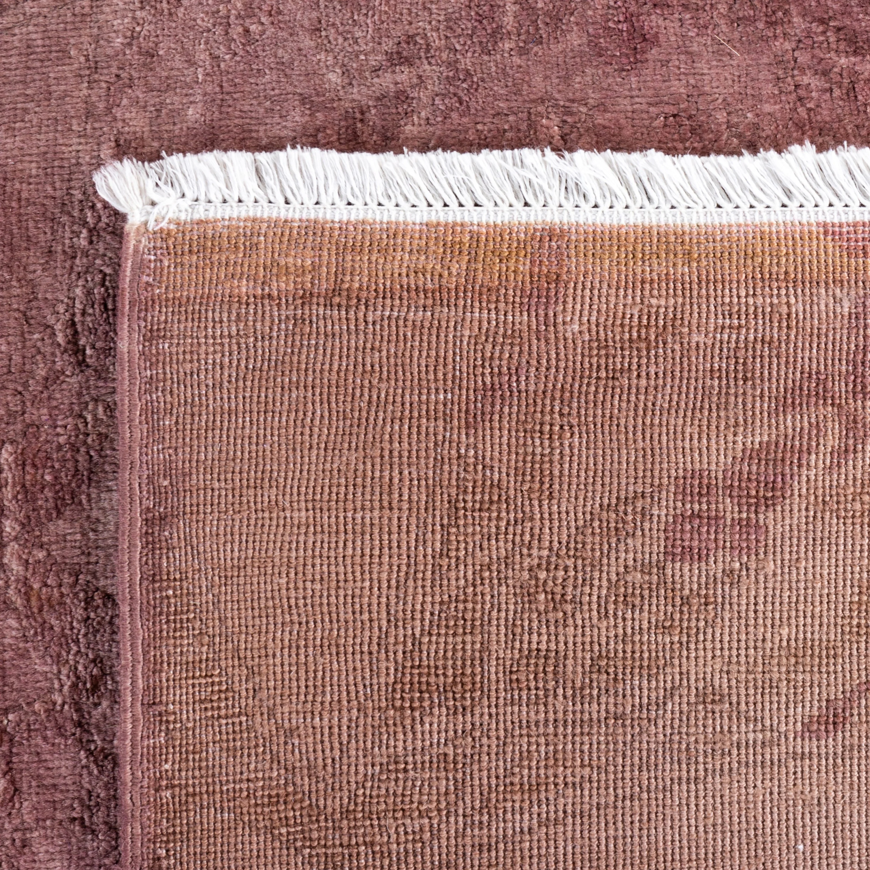 Light Pink Samsara Wool Rug - 8'1" x 10'2" - Image 5
