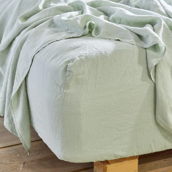 Simple Linen Fitted Sheet - Image 8