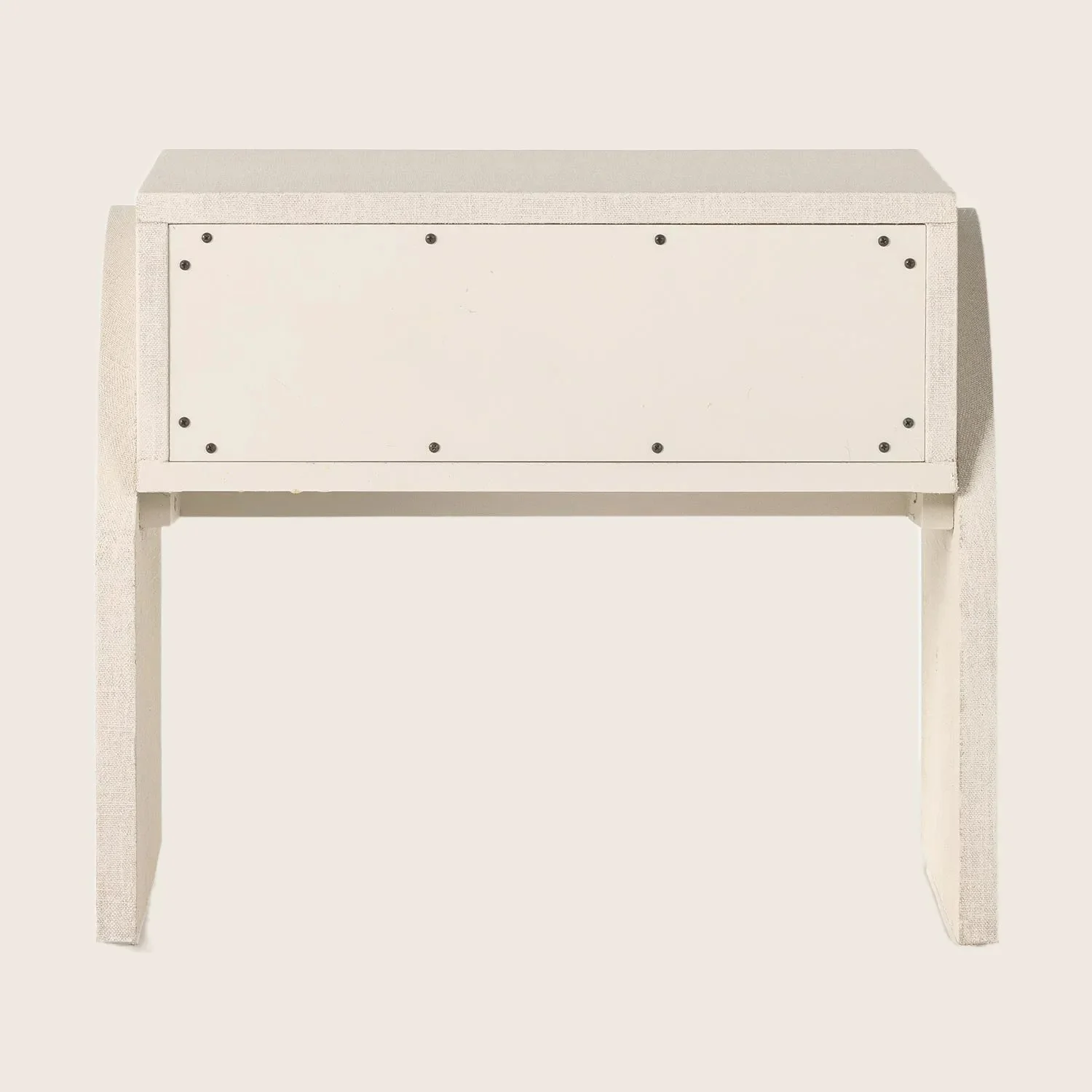 Linen Textured End Table - Image 9