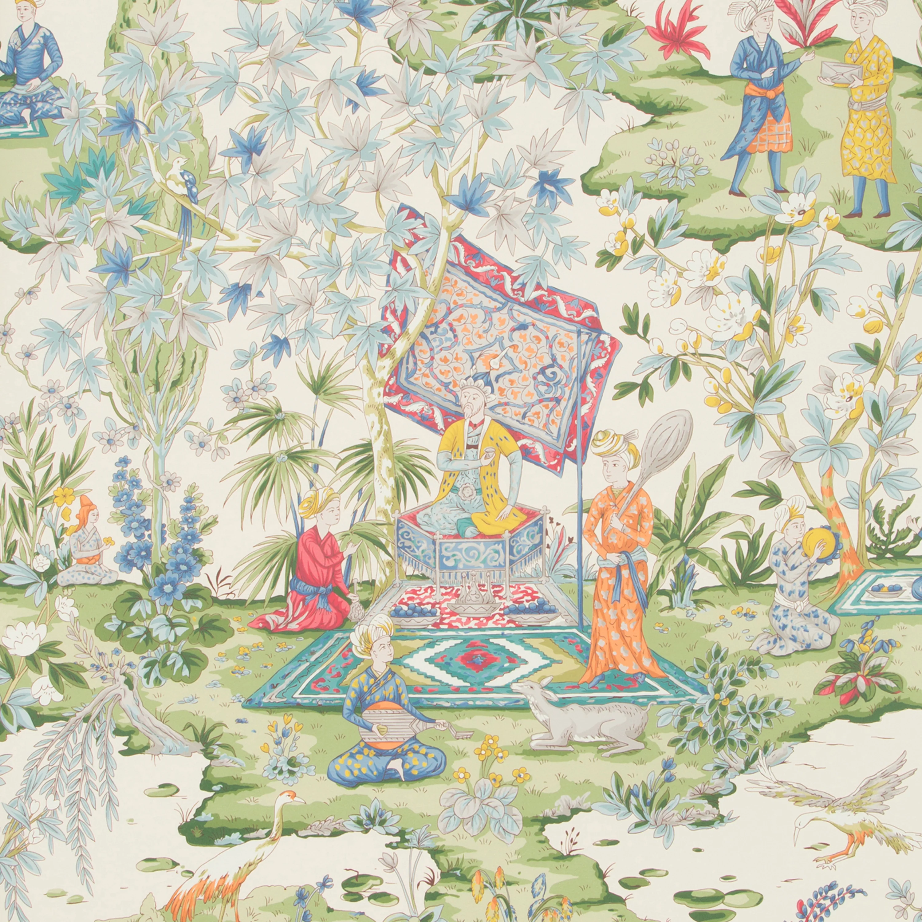 Garden Gathering Wallpaper, 11 yard roll