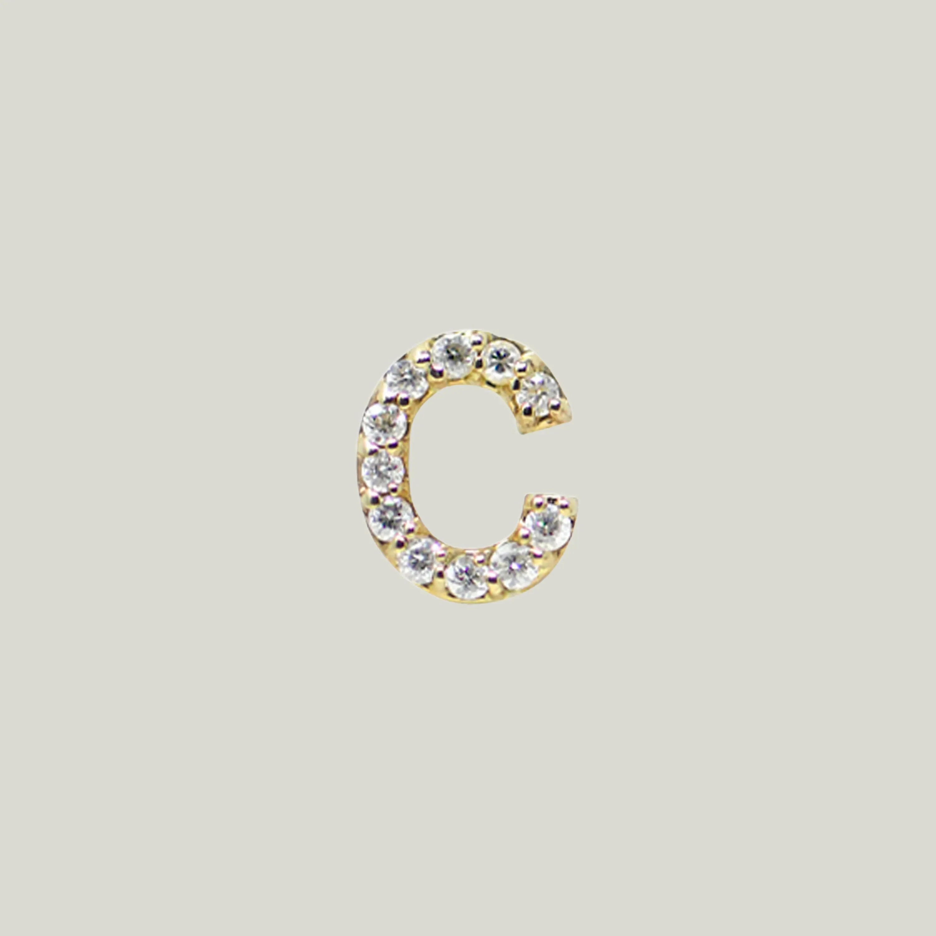 Love Letter Pave Diamond Earrings - Image 4