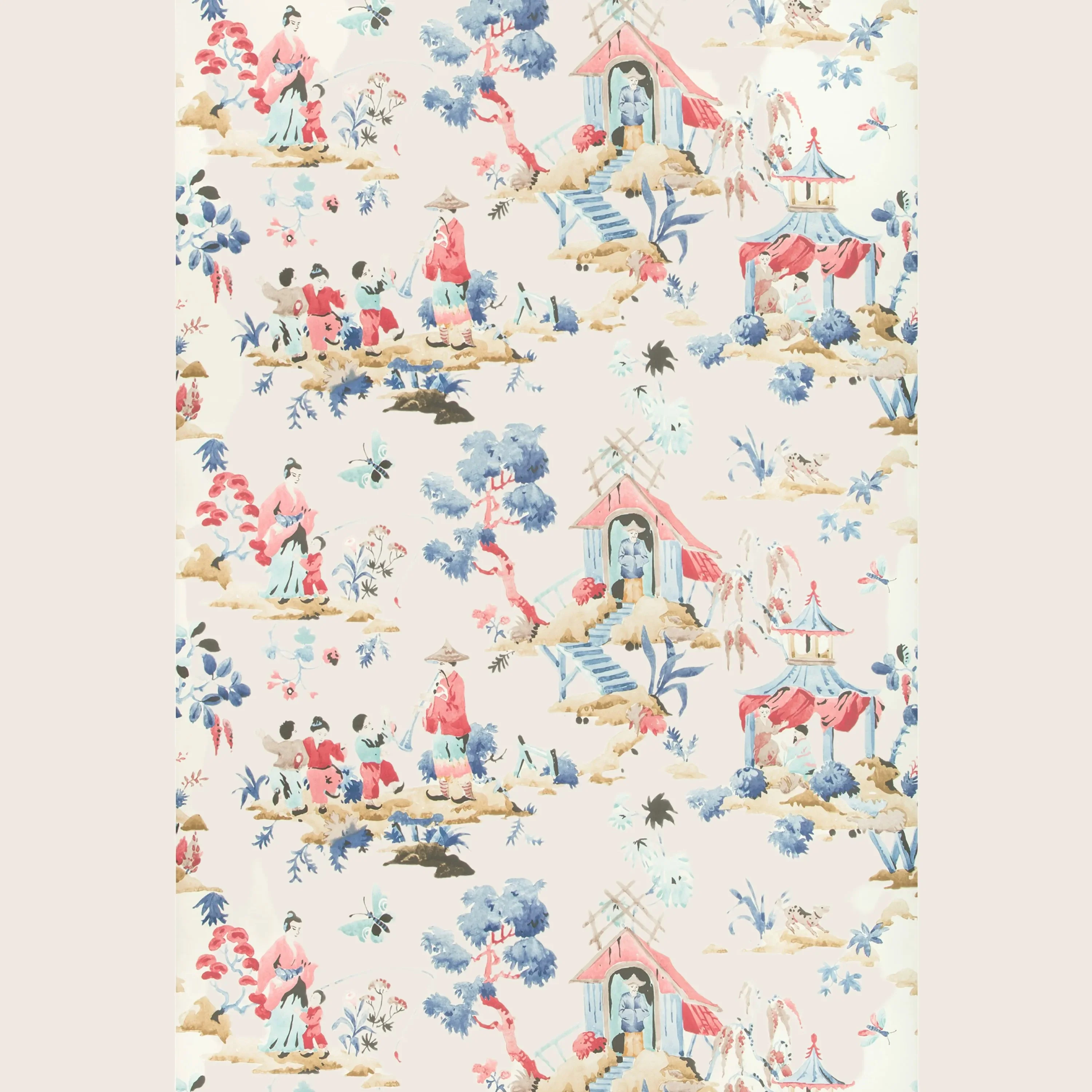 Summer Palace Wallpaper, 8.76 yard roll - Image 6