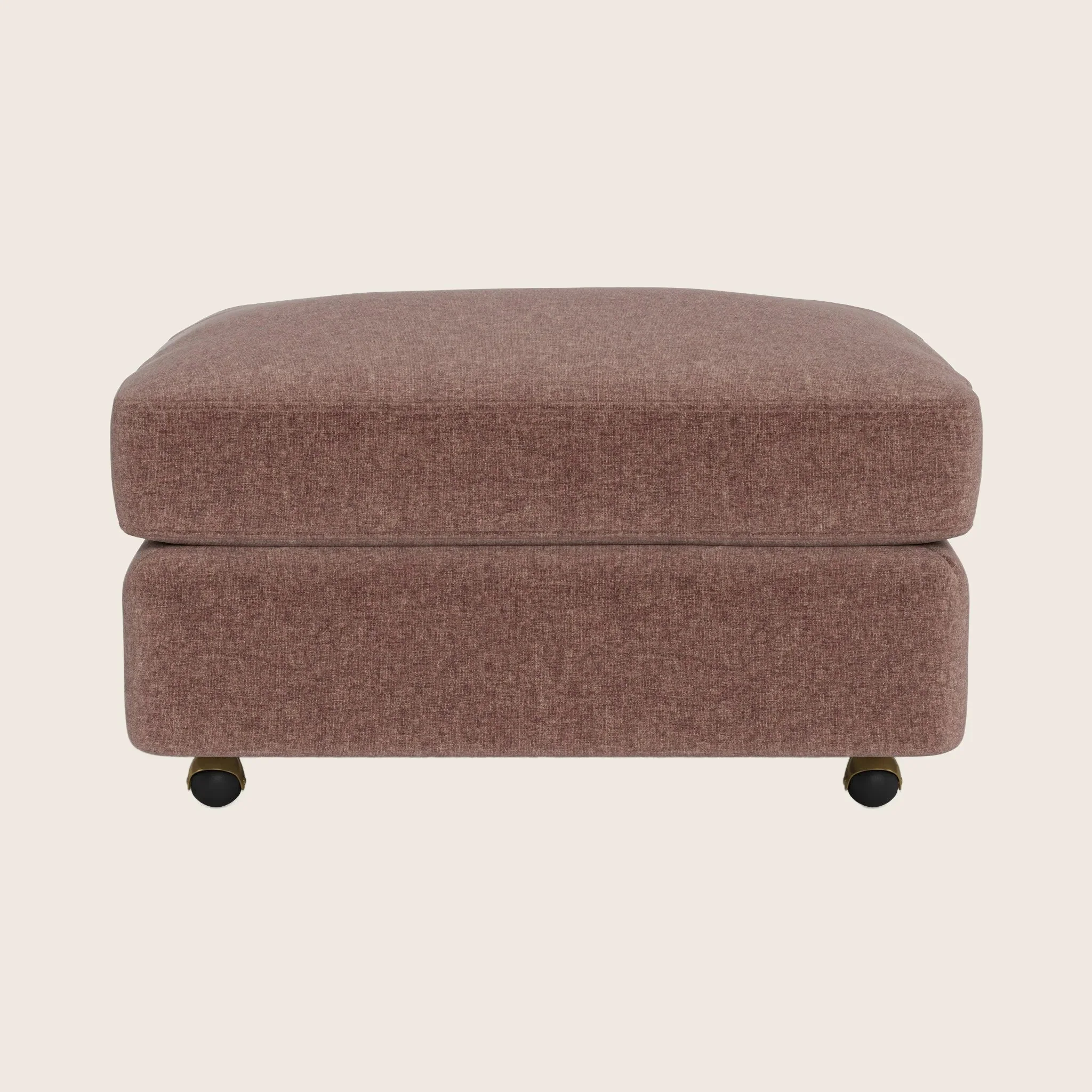 Lucali Ottoman w/ Casters