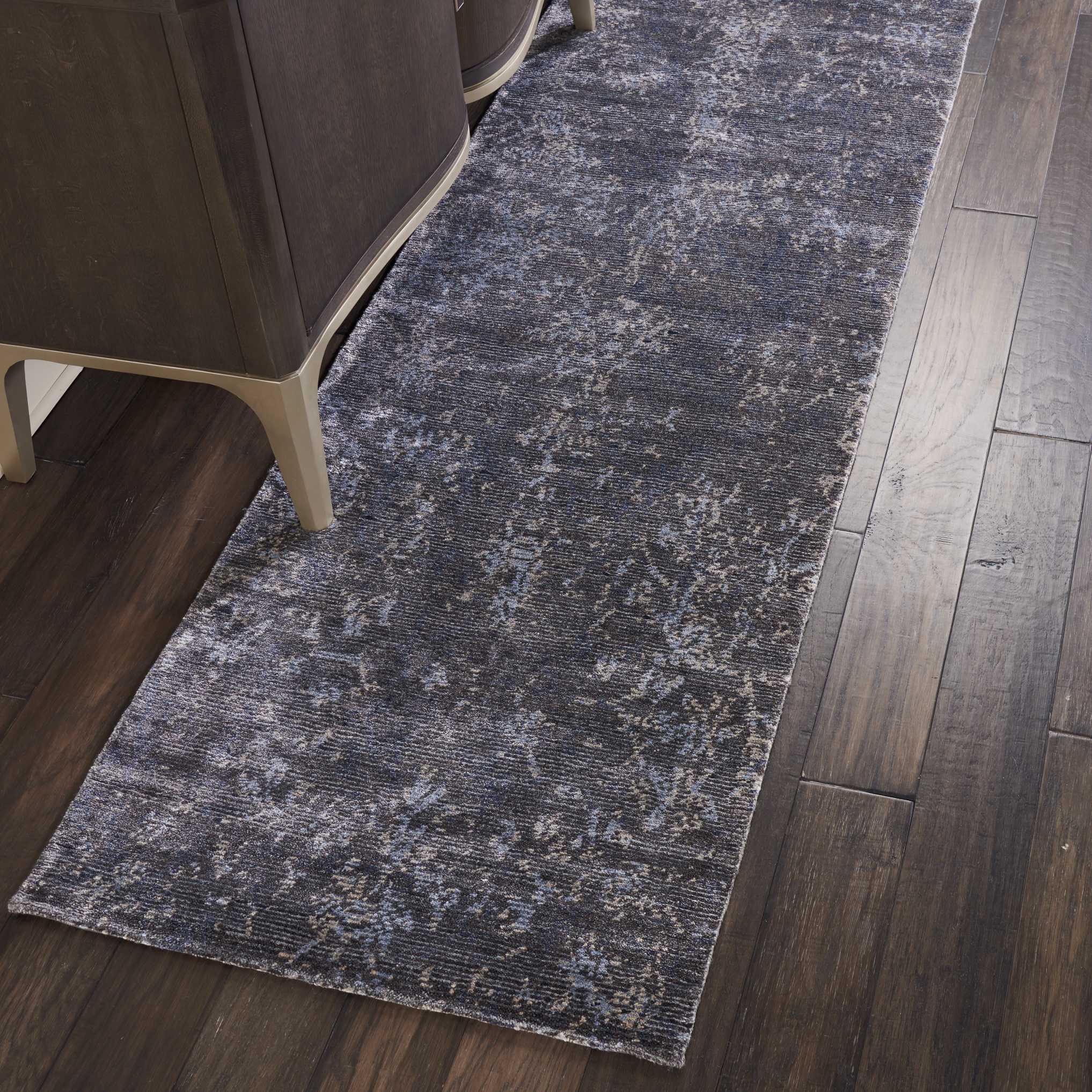 Grey Essentials Tibetan Style Contemporary Bamboo Rug - Image 8