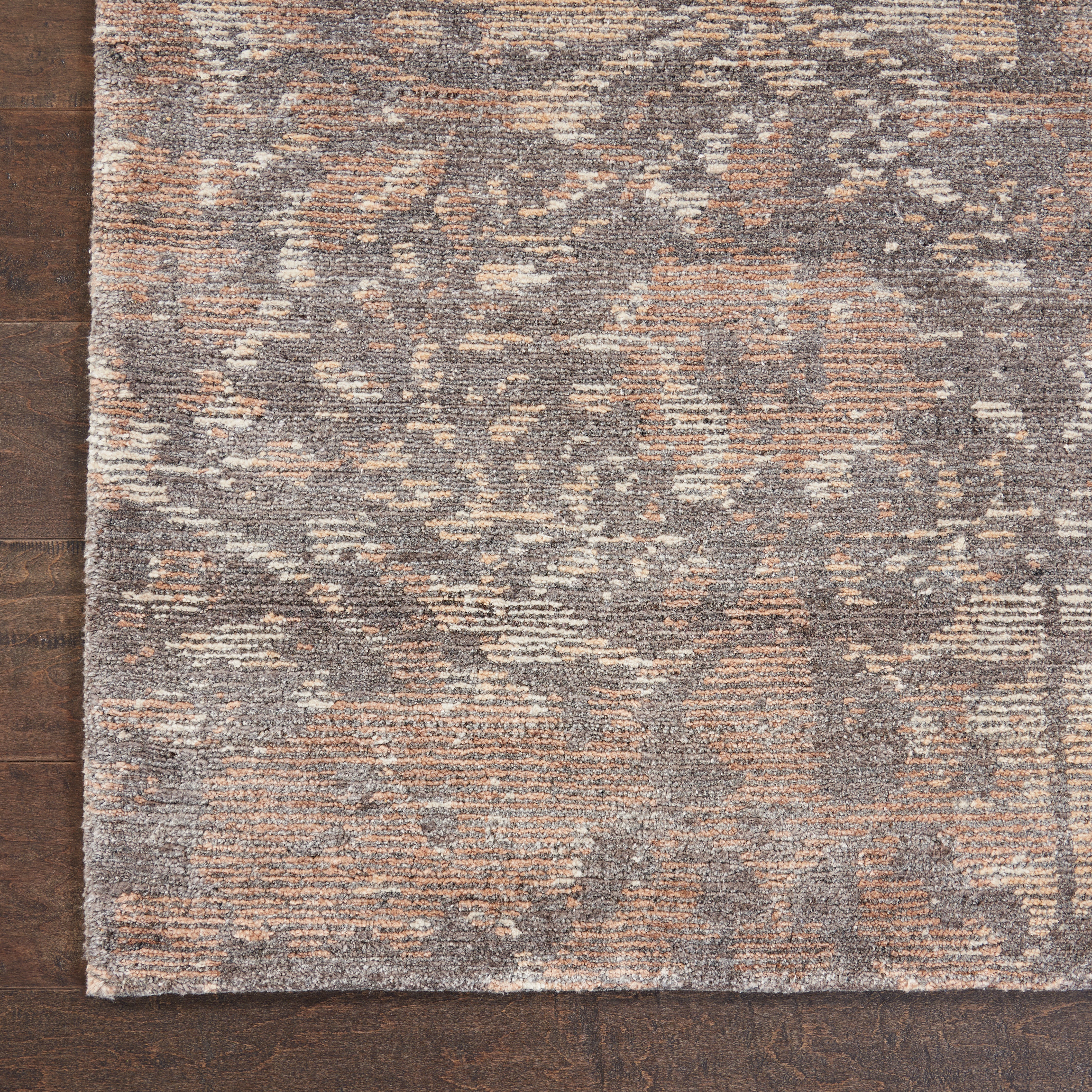 Ash Essentials Brown Modern Cotton Blend Rug - Image 15